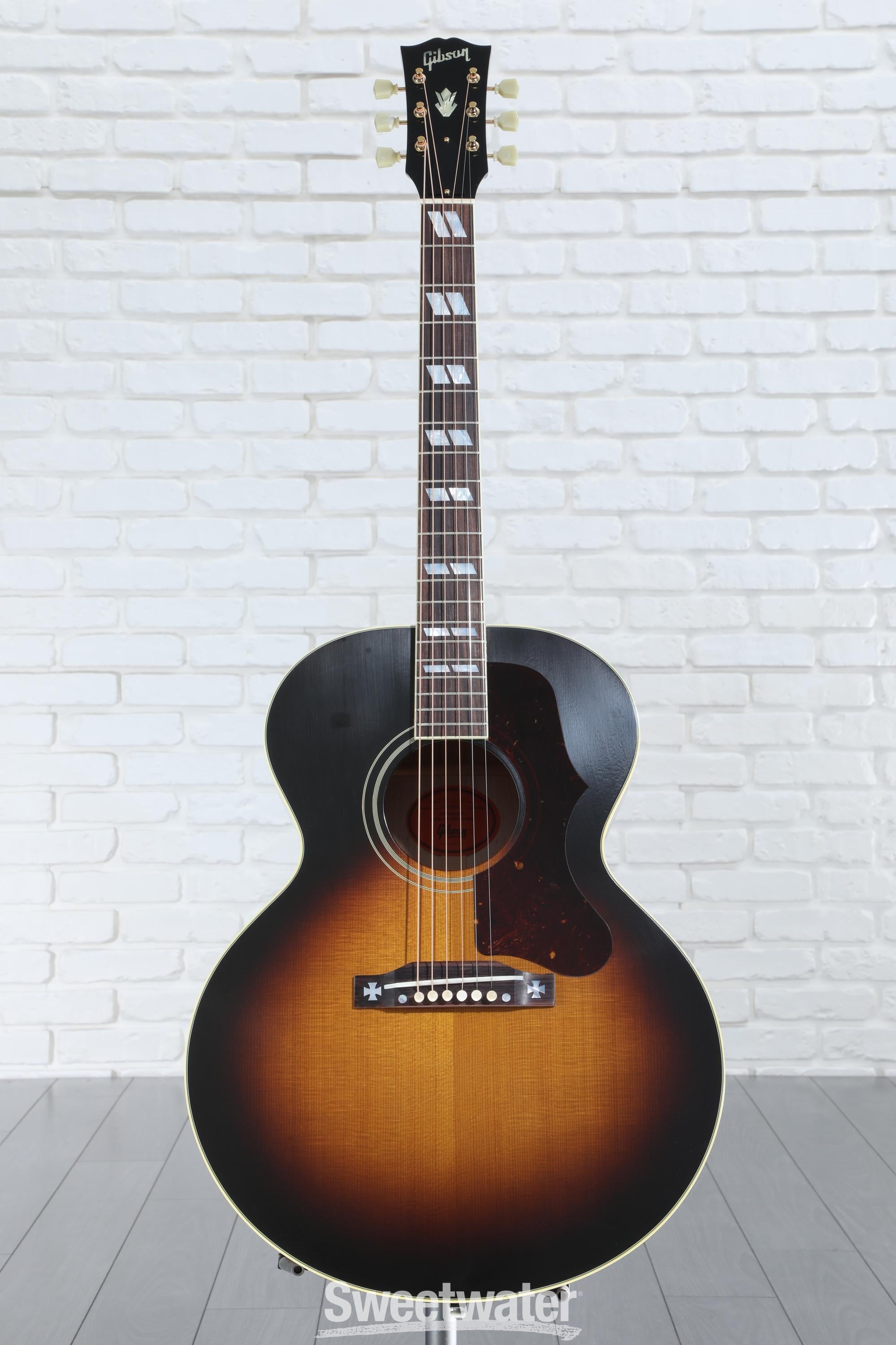 Gibson Acoustic 1952 J-185 Acoustic Guitar - Vintage Sunburst VOS |  Sweetwater