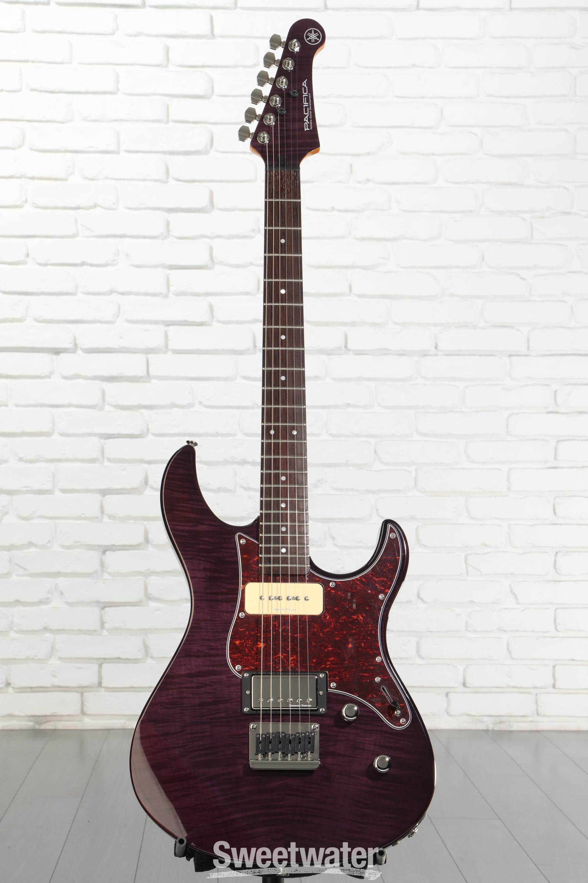 Yamaha PAC611HFM Pacifica Electric Guitar - Translucent Purple