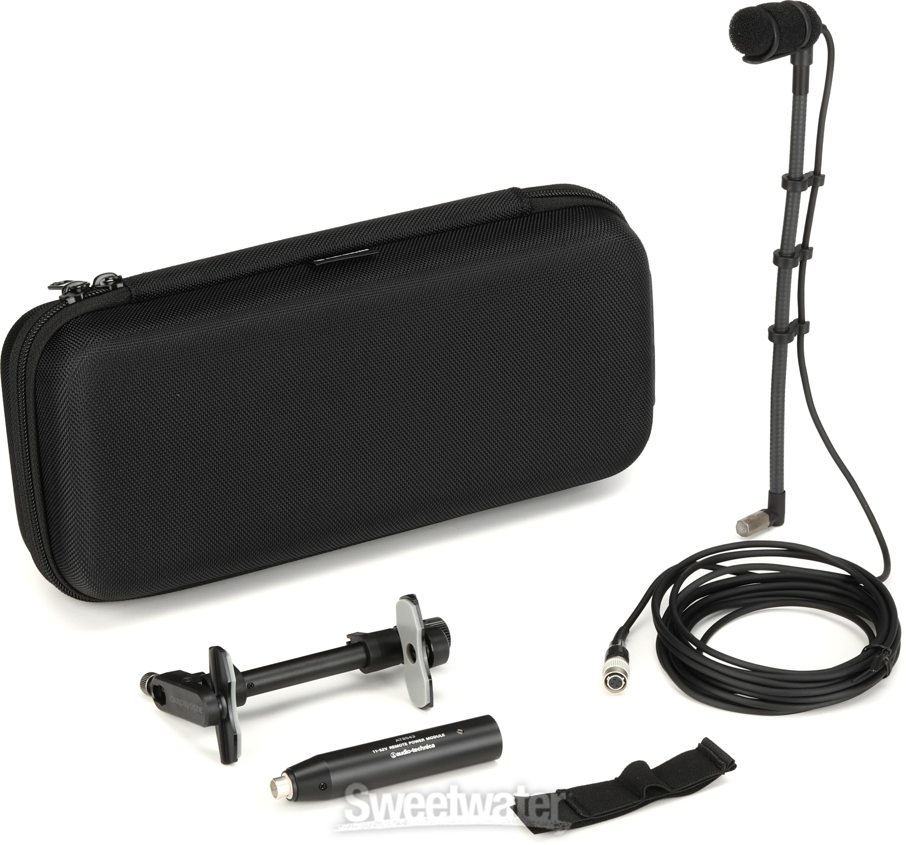 Audio-Technica ATM350GL Cardioid Condenser Instrument Microphone 