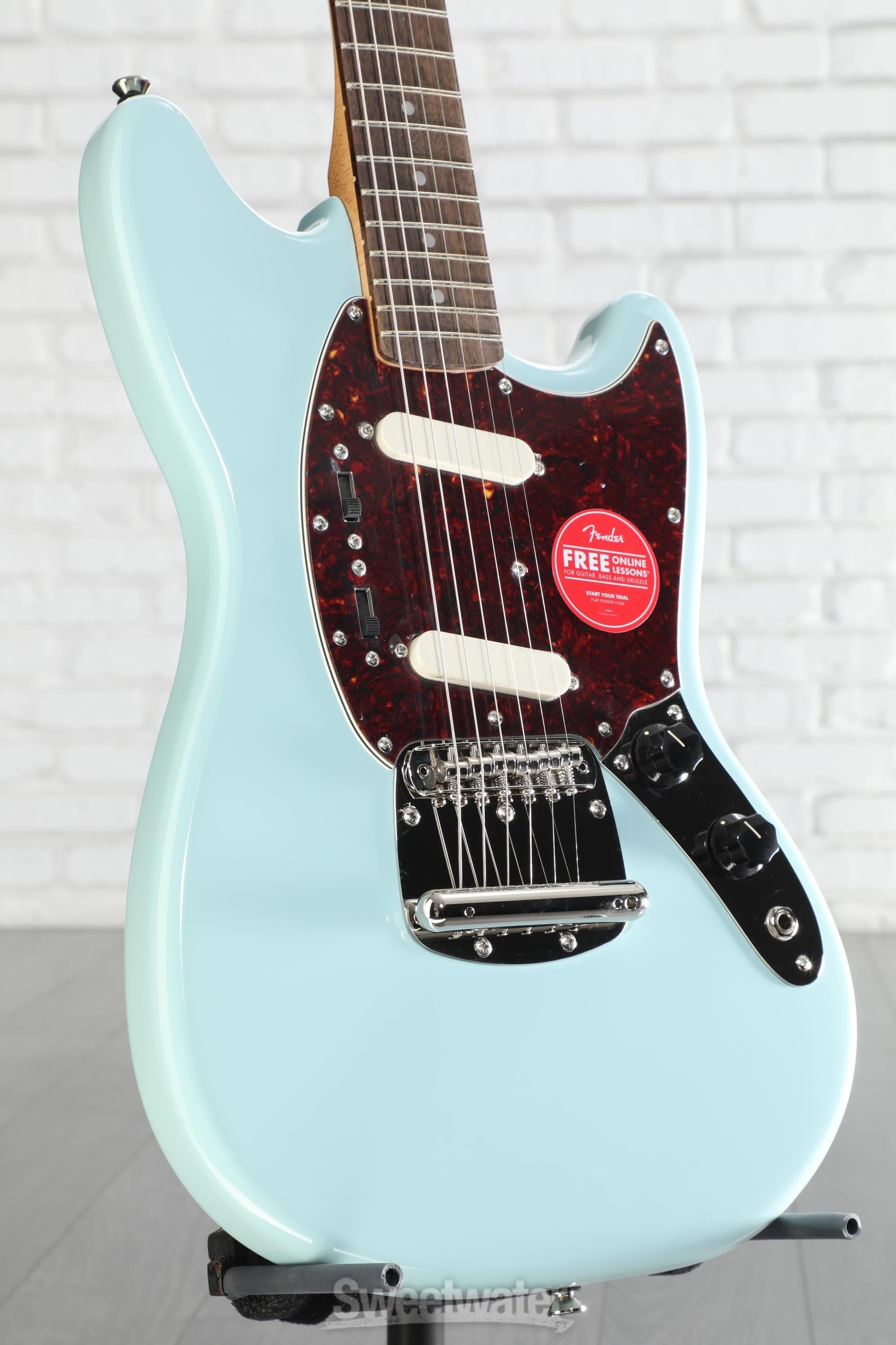 ギター squier classic vibe mustang Squier Classic Vibe '60s Mustang Electric Guitar - Sonic Blue