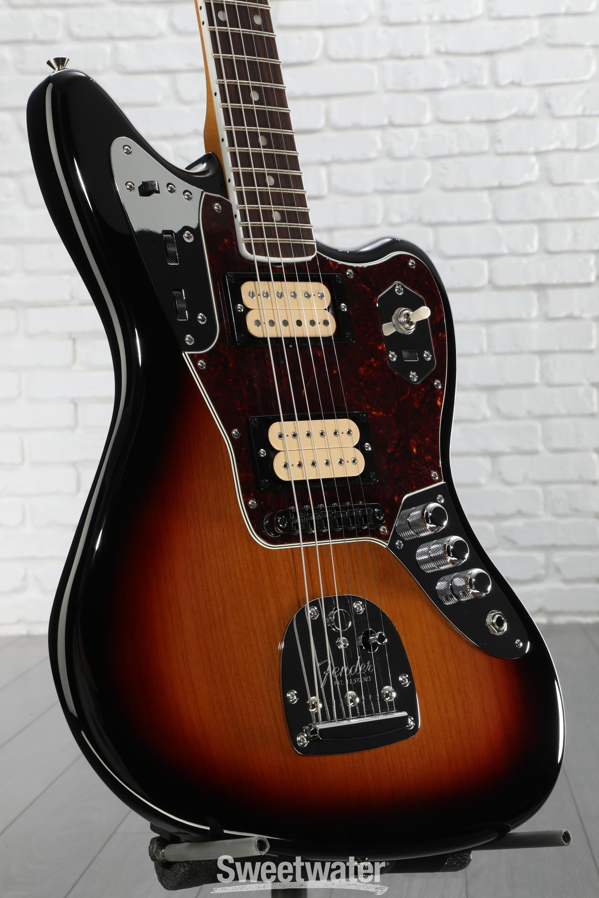 フェンダー FENDER MEXICO  COBAIN JAGUAR Fender Kurt Cobain Jaguar Electric Guitar - 3-Tone Sunburst