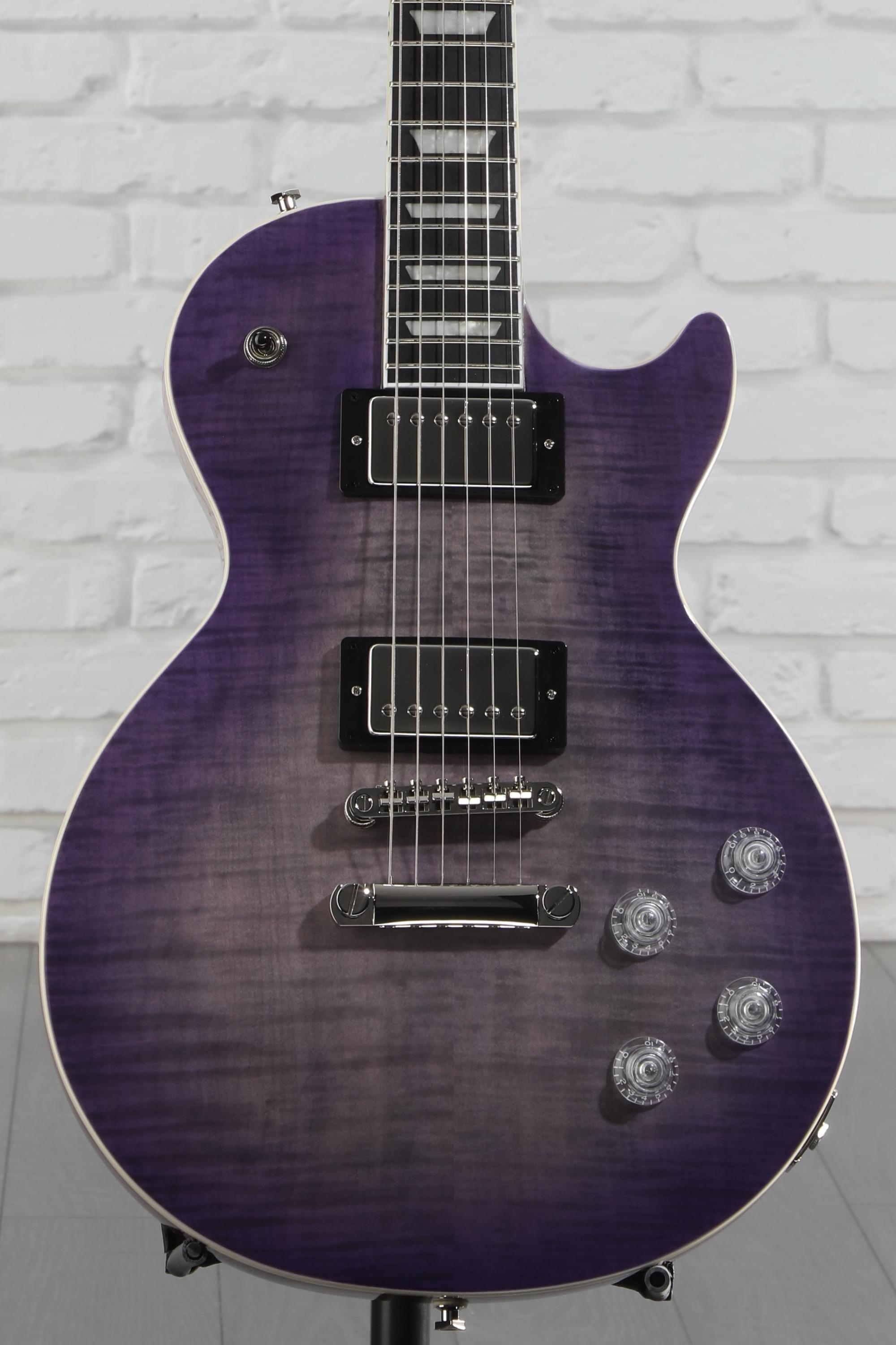【極美品】Epiphone Les Paul Standard Purple Epiphone Les Paul Modern Figured Electric Guitar | Music & Arts