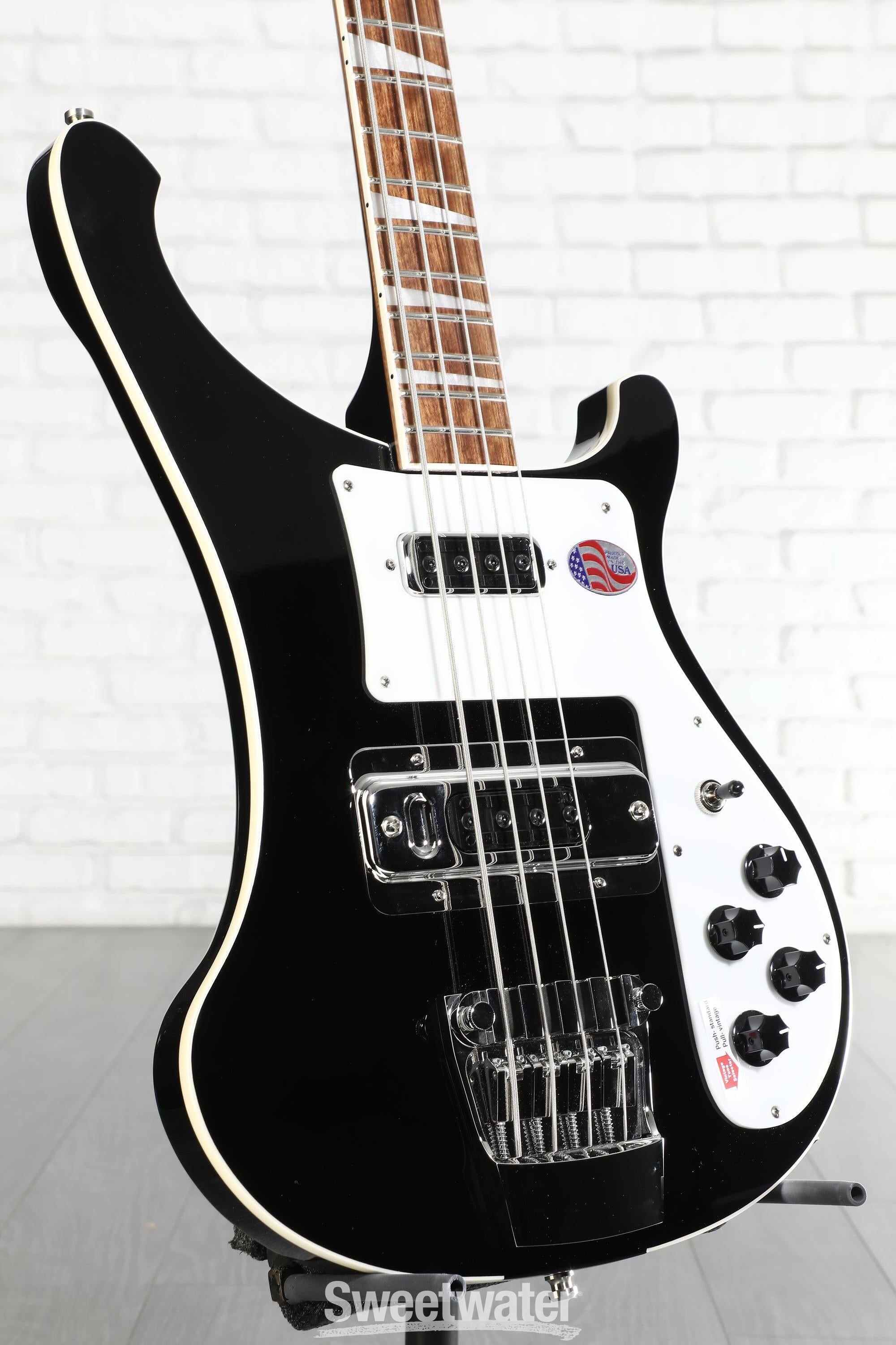 Rickenbacker 4003 Stereo Bass Guitar - Jetglo | Sweetwater