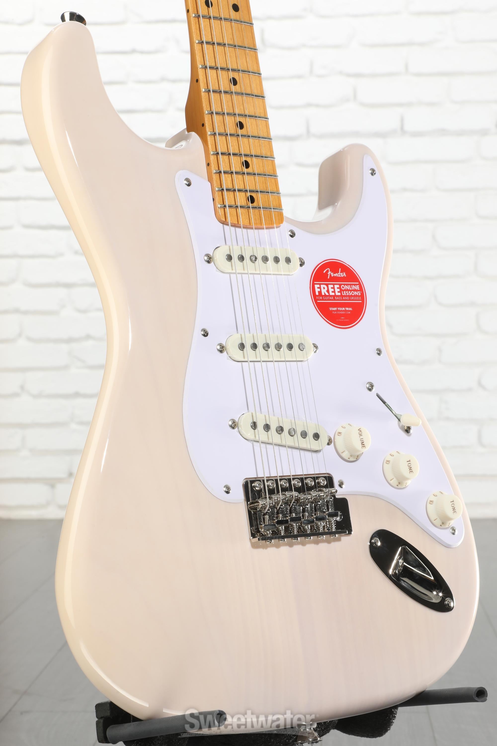 Squier Classic Vibe '50s Stratocaster - White Blonde | Sweetwater