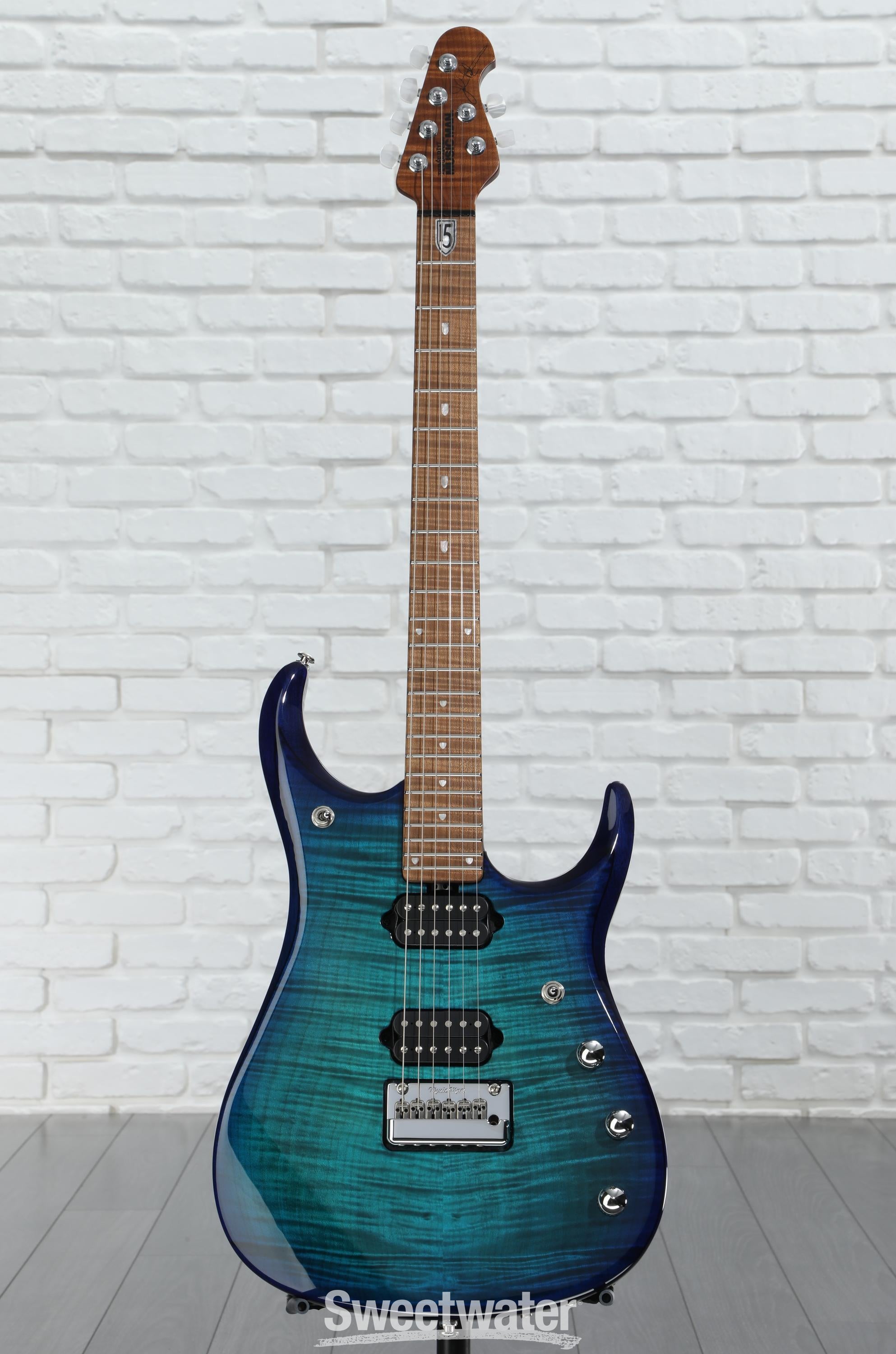 Platinum Ernie Ball Music Man JP15 Flamed Maple Top Electric