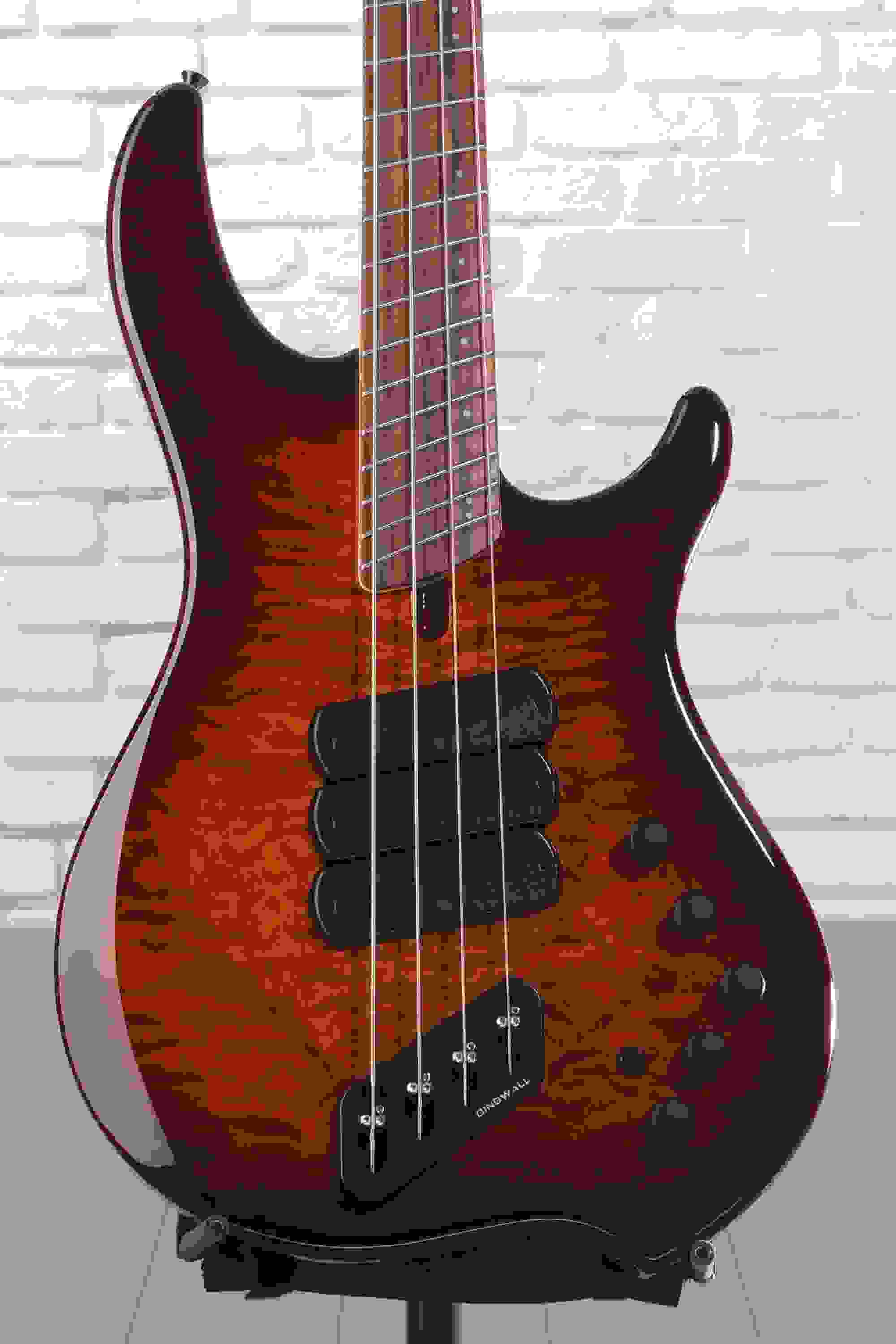 Dingwall Guitars Combustion 4-string Electric Bass - Vintage Burst with Pau Ferro Fingerboard