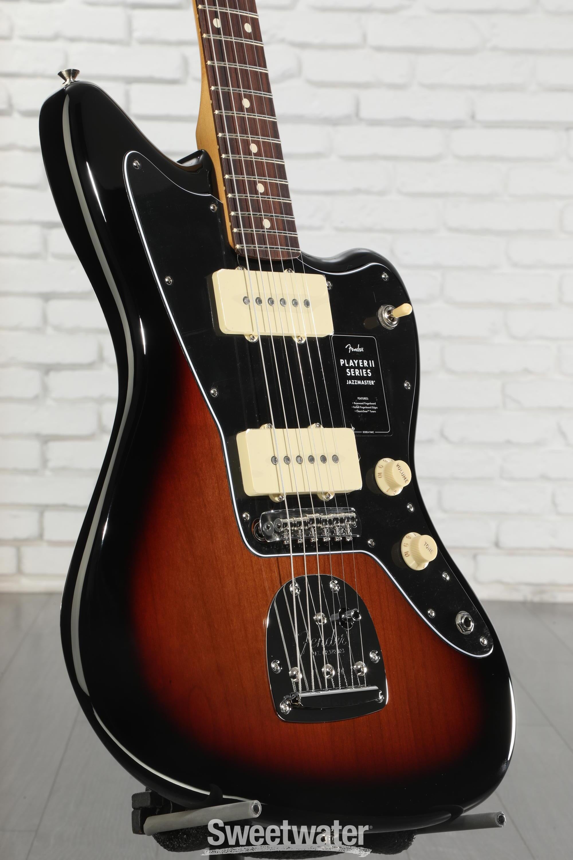 Fender Player Ⅱ JAZZMASTER ジャズマスター Amazon.com: Fender Player II Jazzmaster Electric Guitar - Black