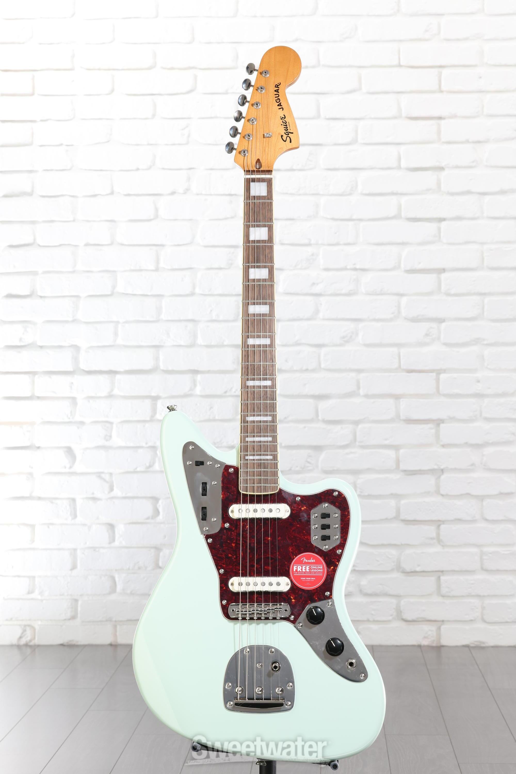 Squier Classic Vibe '70s Jaguar - Surf Green | Sweetwater