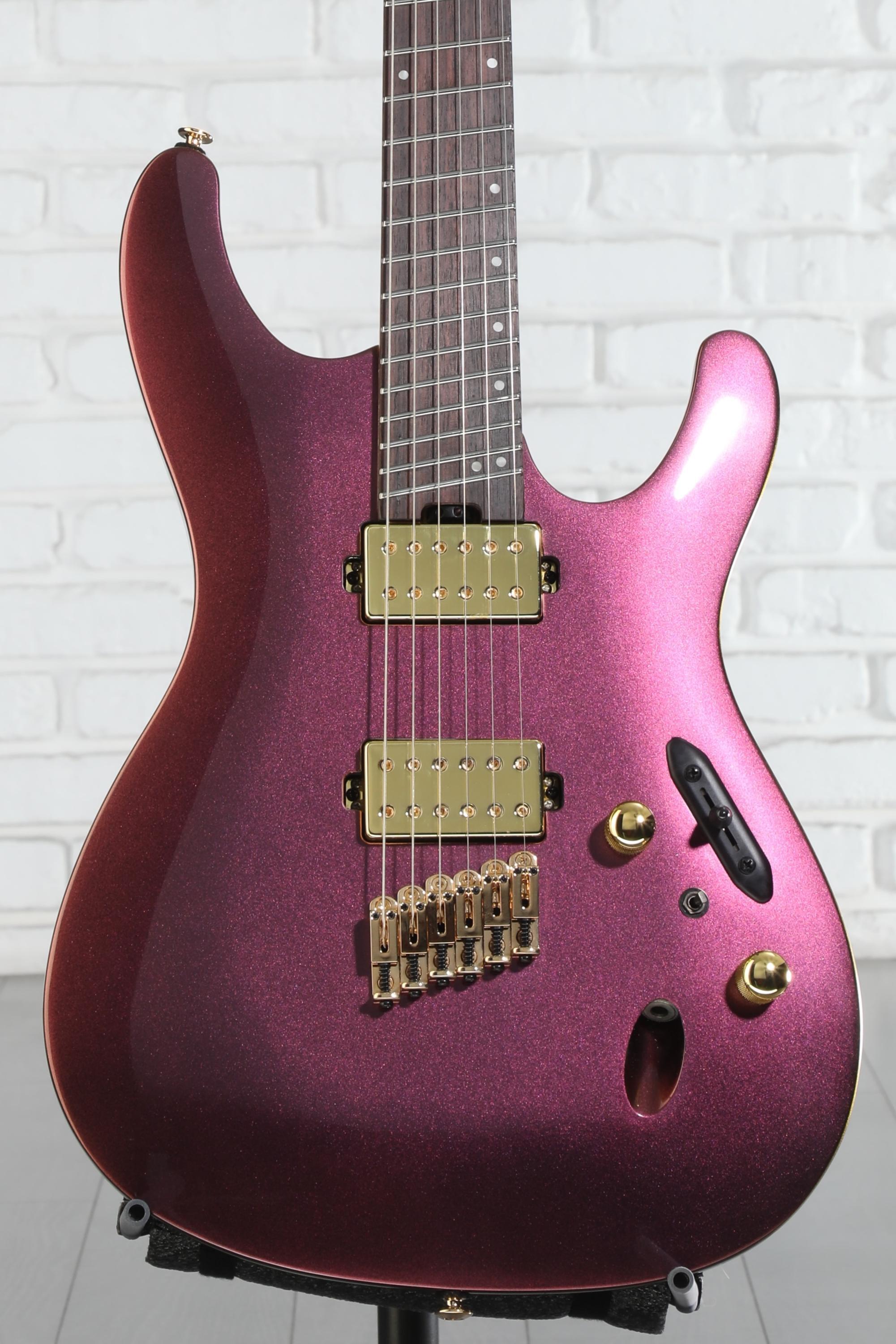 Ibanez Axe Design Lab SML721 Electric Guitar - Rose Gold Chameleon