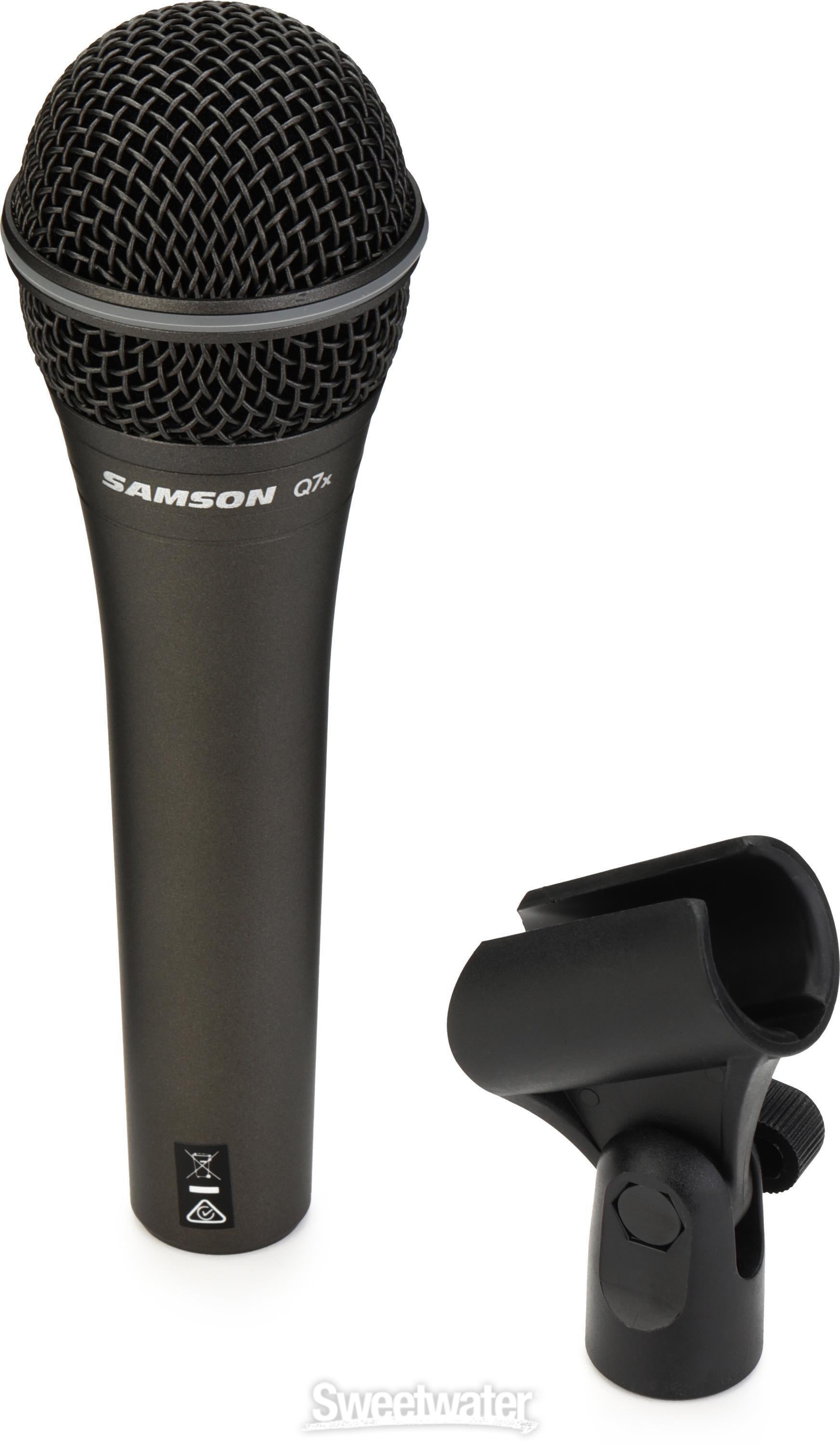 Samson Q7x Supercardioid Dynamic Vocal Microphone | Sweetwater