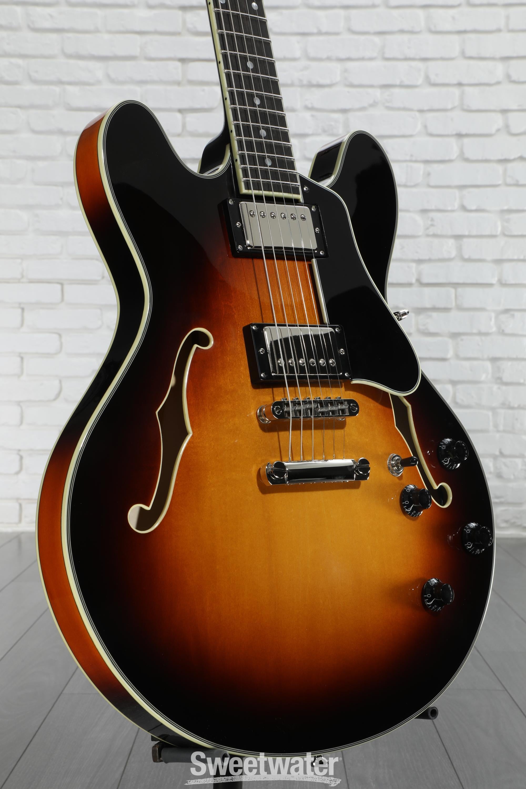 Eastman Guitars T386 Thinline Electric Guitar - Sunburst