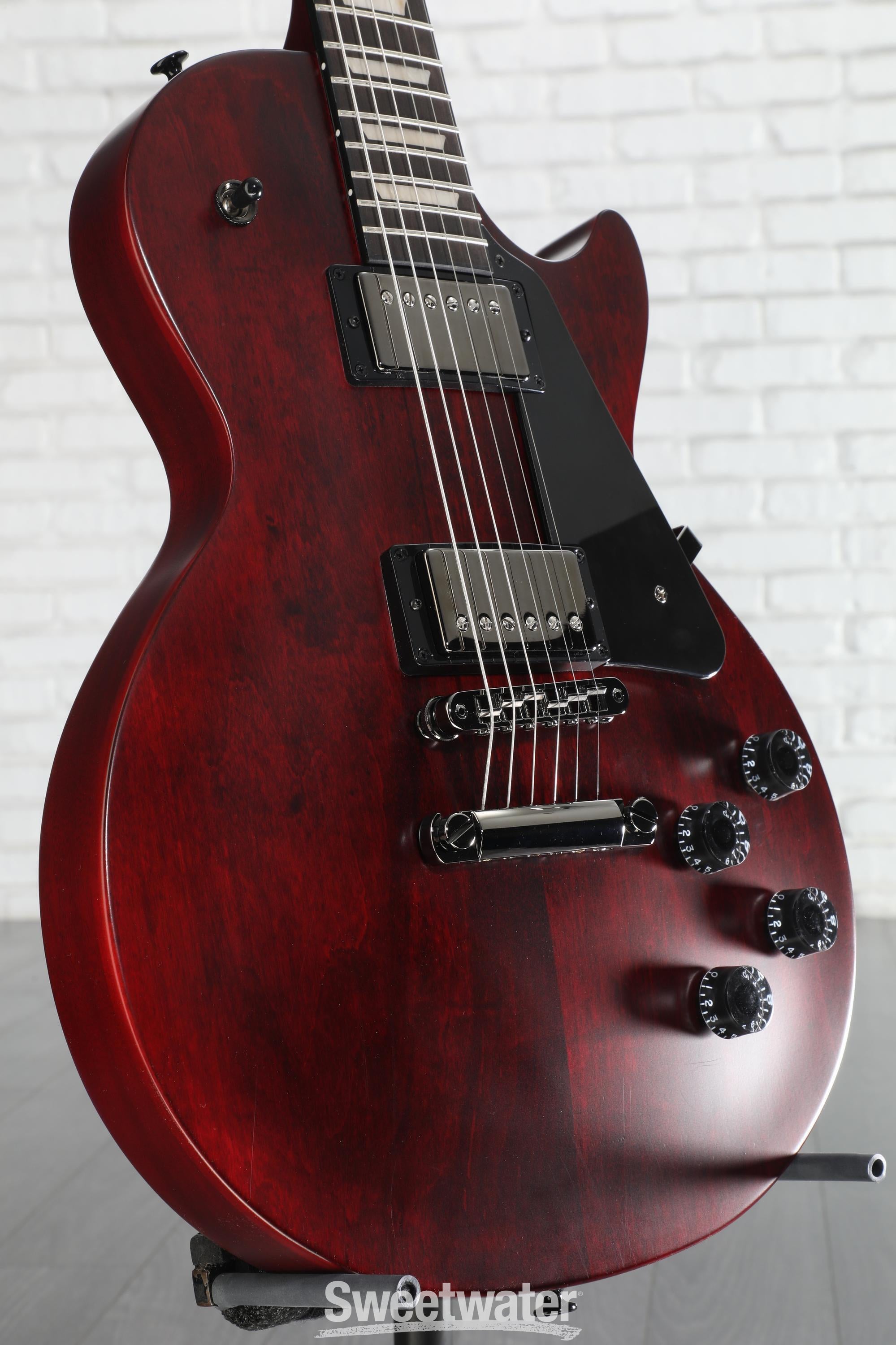 Gibson Les Paul Studio Modern Electric Guitar - Wine Red Satin