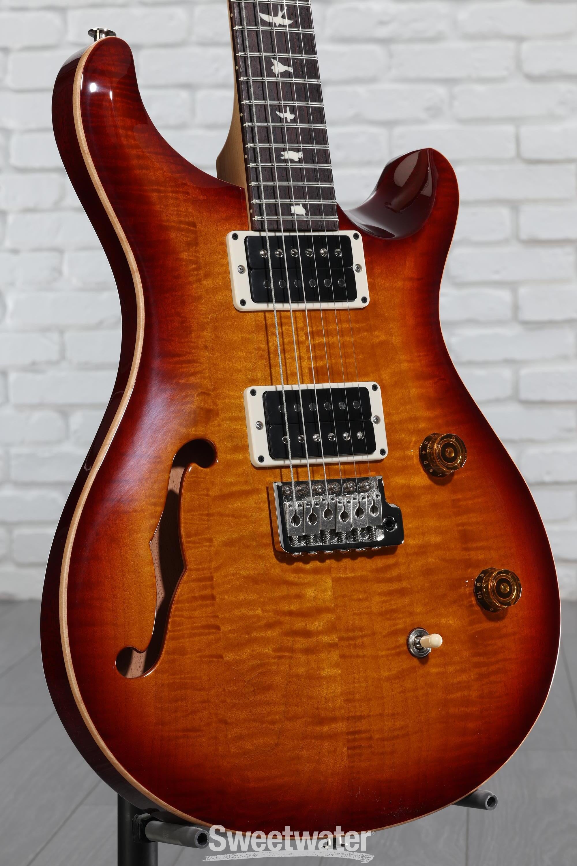 ポールリードスミス　CE 24 Semi-Hollow PRS Paul Reed Smith CE24 Semi-Hollow Quilt Faded Gray Black