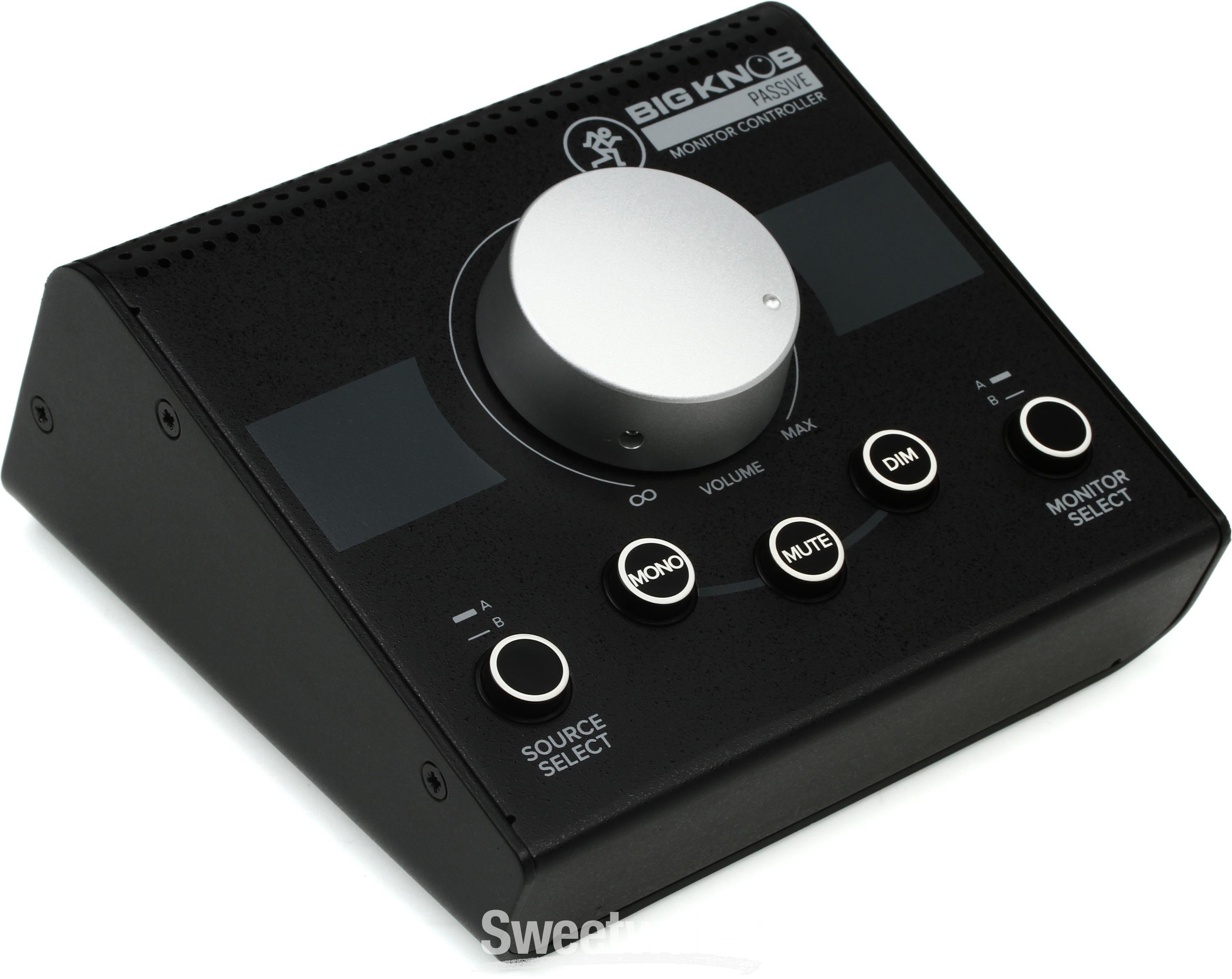 Mackie Big Knob Passive 2x2 Studio Monitor Controller | Sweetwater