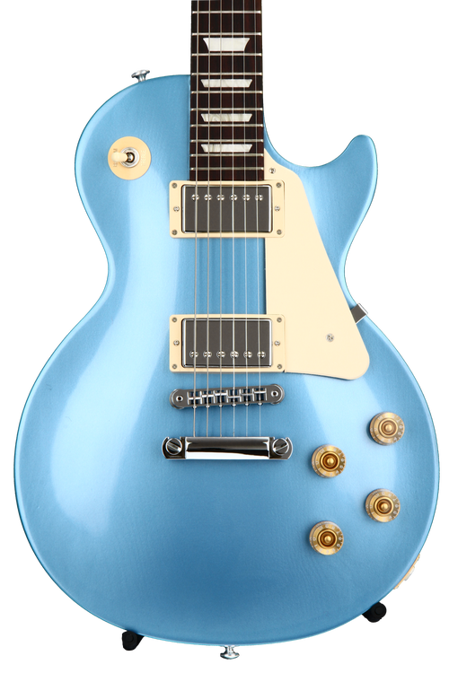 Gibson Les Paul Studio 2016 Traditional - Pelham Blue, Chrome Hardware