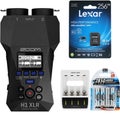 Photo of Zoom H1 XLR Portable Recorder with MicroSDXC Card and Rechargable Batteries