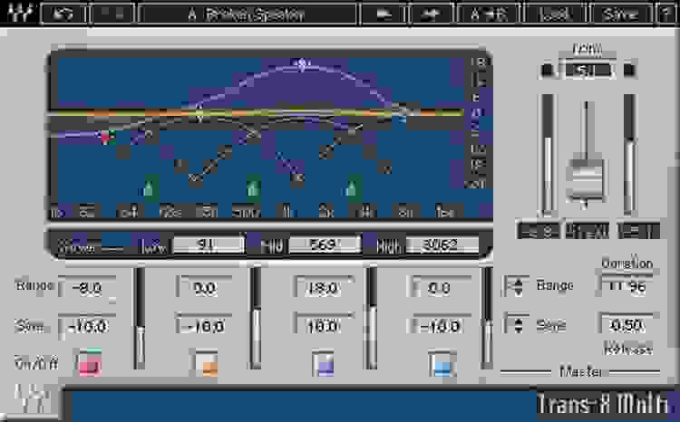 Waves Trans-X Transient Shaping Plug-in