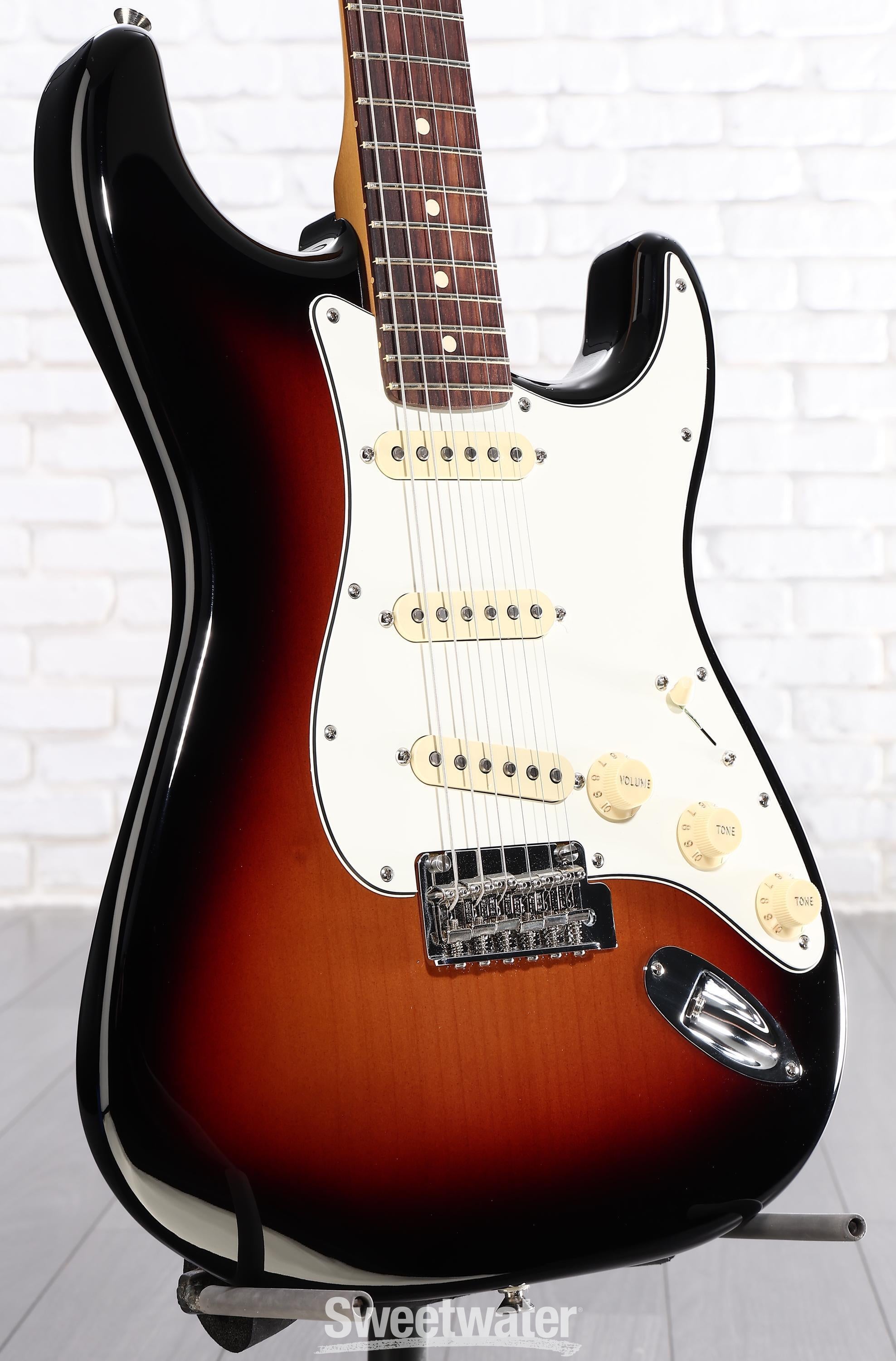 Photo of Fender Player II Stratocaster Electric Guitar - 3-color Sunburst with Rosewood Fingerboard