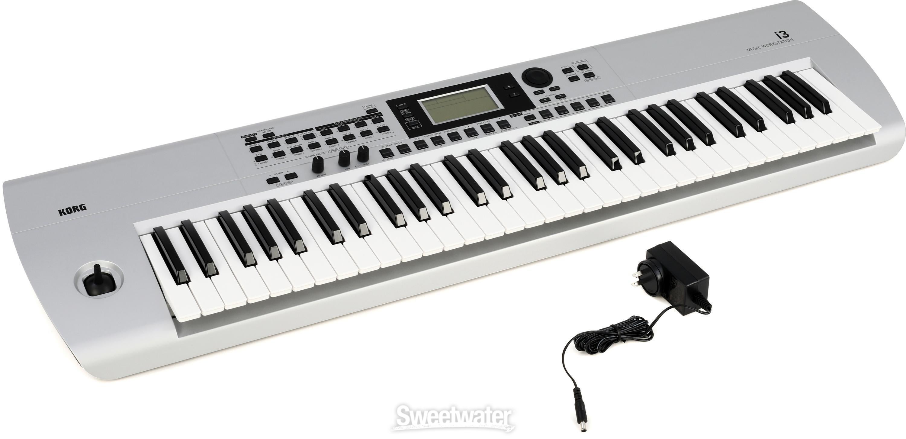 Korg i3 Arranger Keyboard - Silver Reviews | Sweetwater