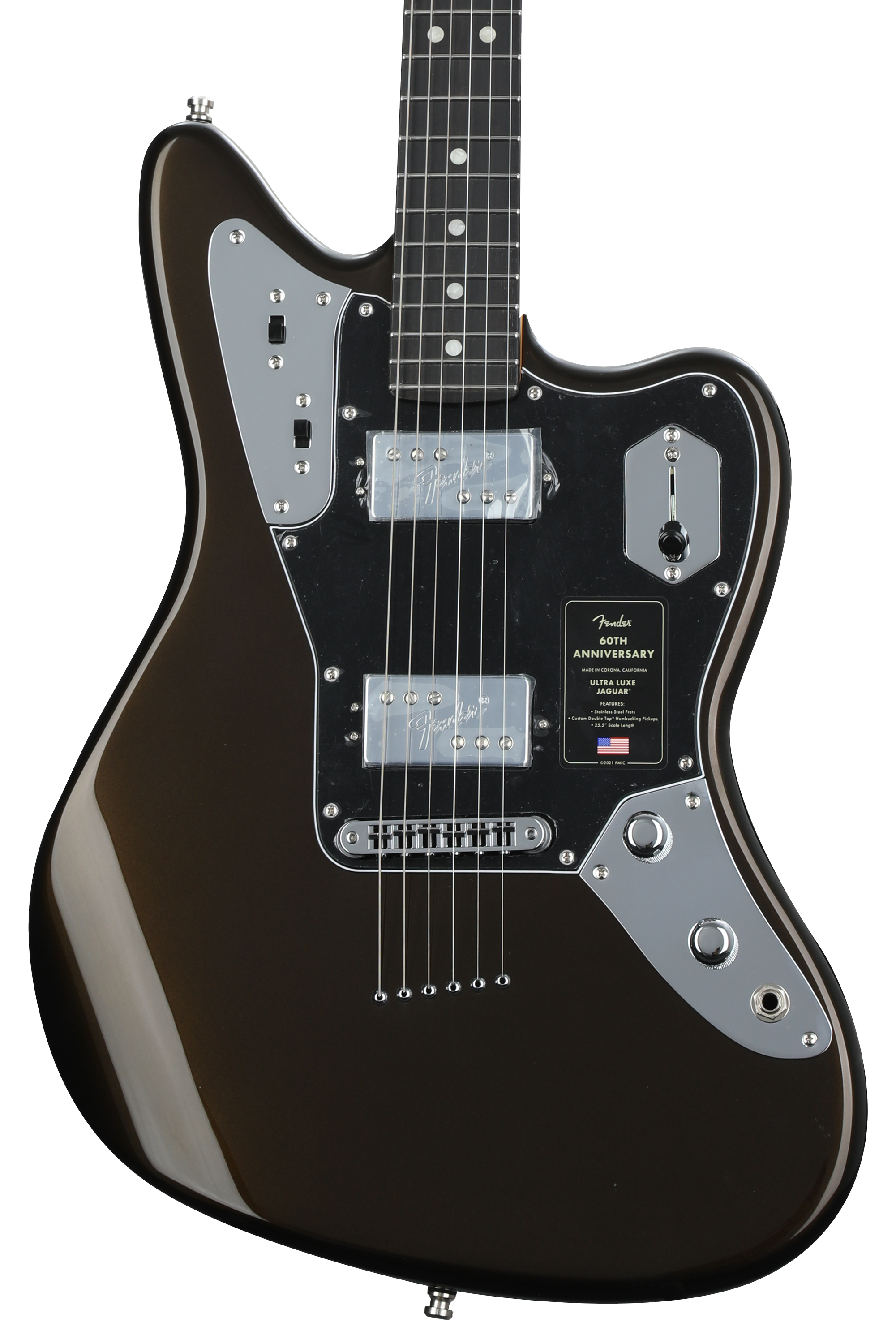Fender 60th Anniversary Ultra Luxe Jaguar Electric Guitar - Texas 