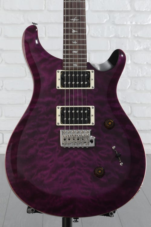 PRS SE Custom 24 Electric Guitar - Amethyst, Sweetwater Exclusive