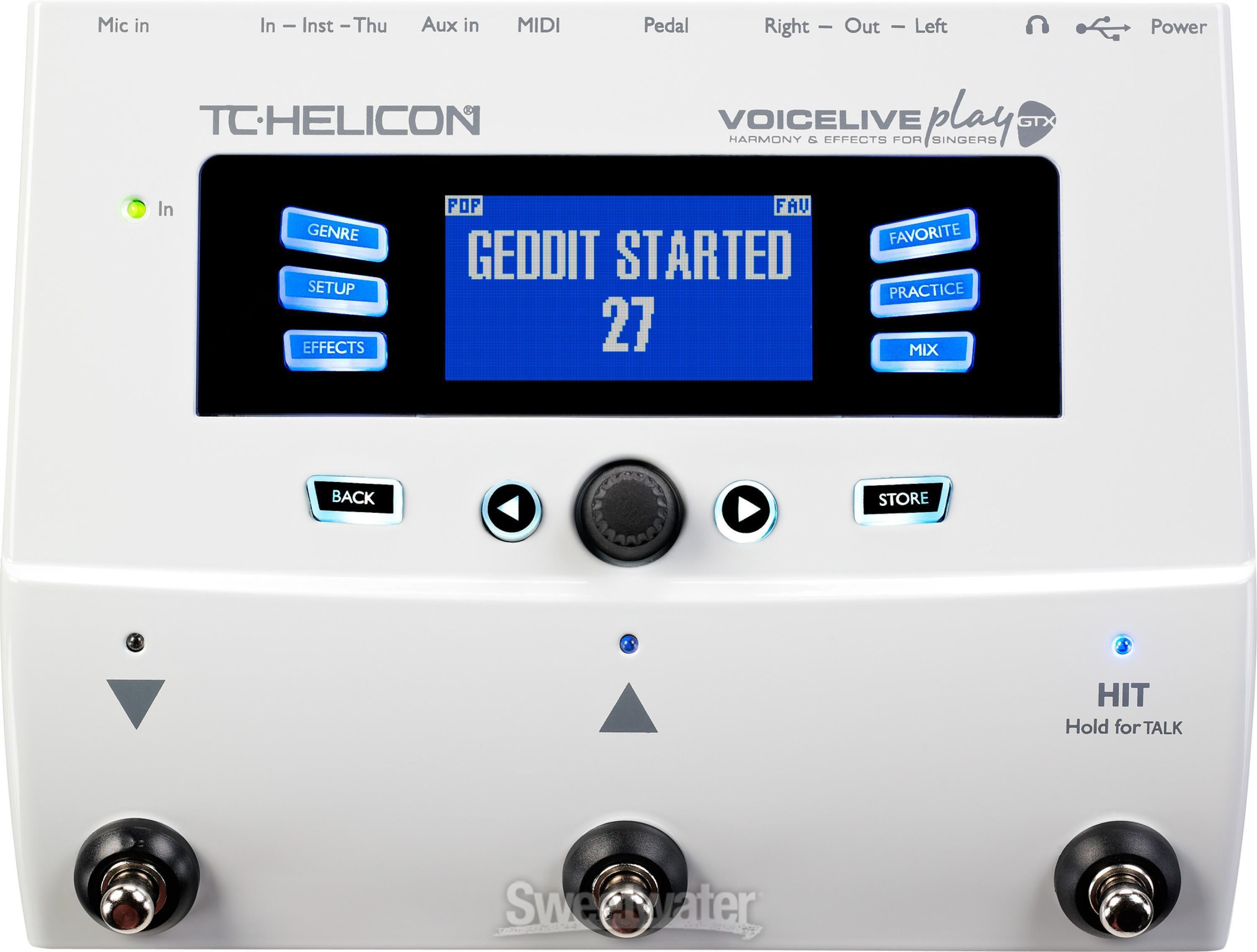 TC-Helicon VoiceLive Play GTX Reviews | Sweetwater