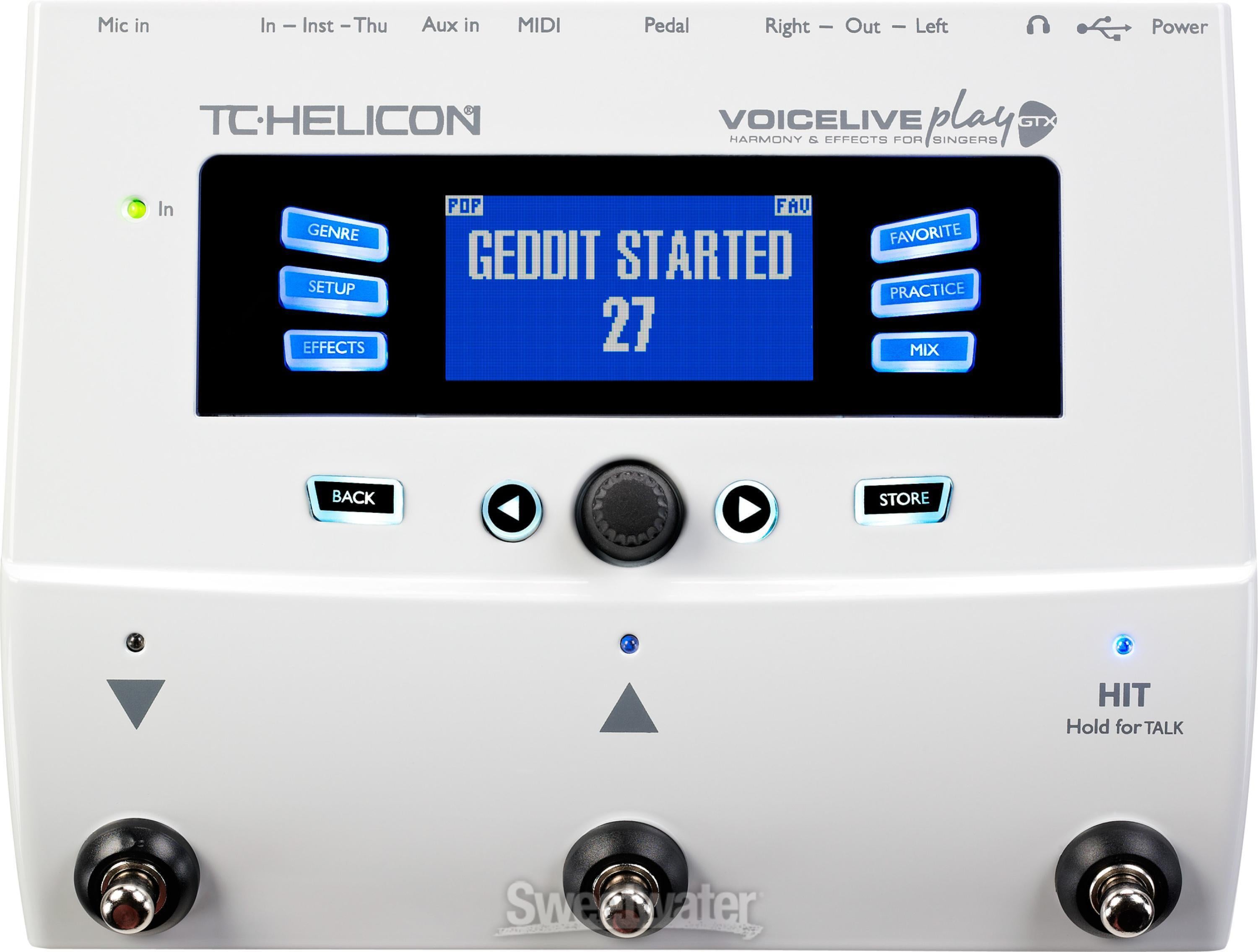 TC-HELICON VoiceLive Play GTX商品参考ホームページ