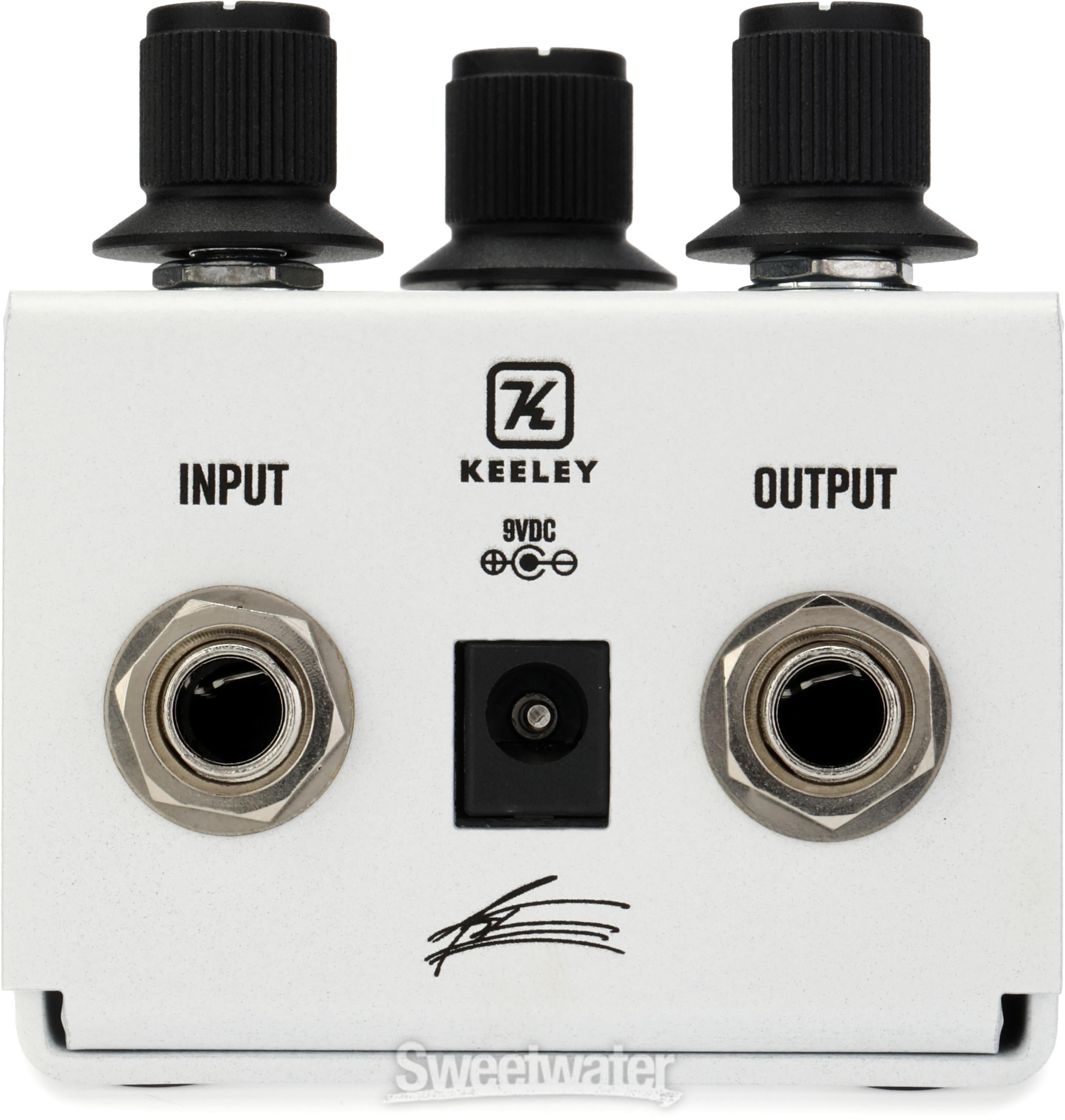 Keeley Andy Timmons Muse Driver Overdrive Pedal - Sweetwater Exclusive  White Reviews