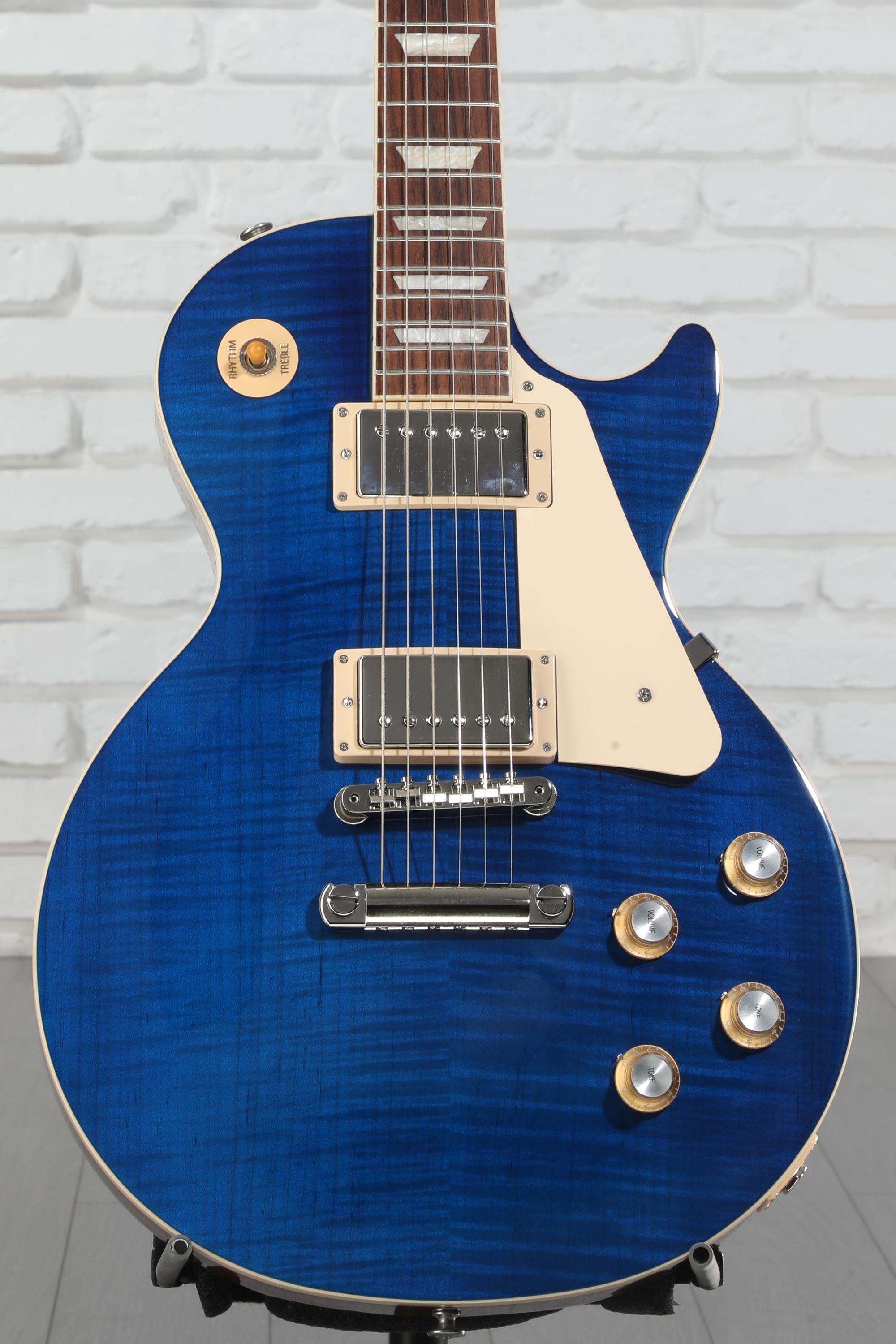 Gibson Les Paul Standard '60s AAA Top Electric Guitar - Viper Blue