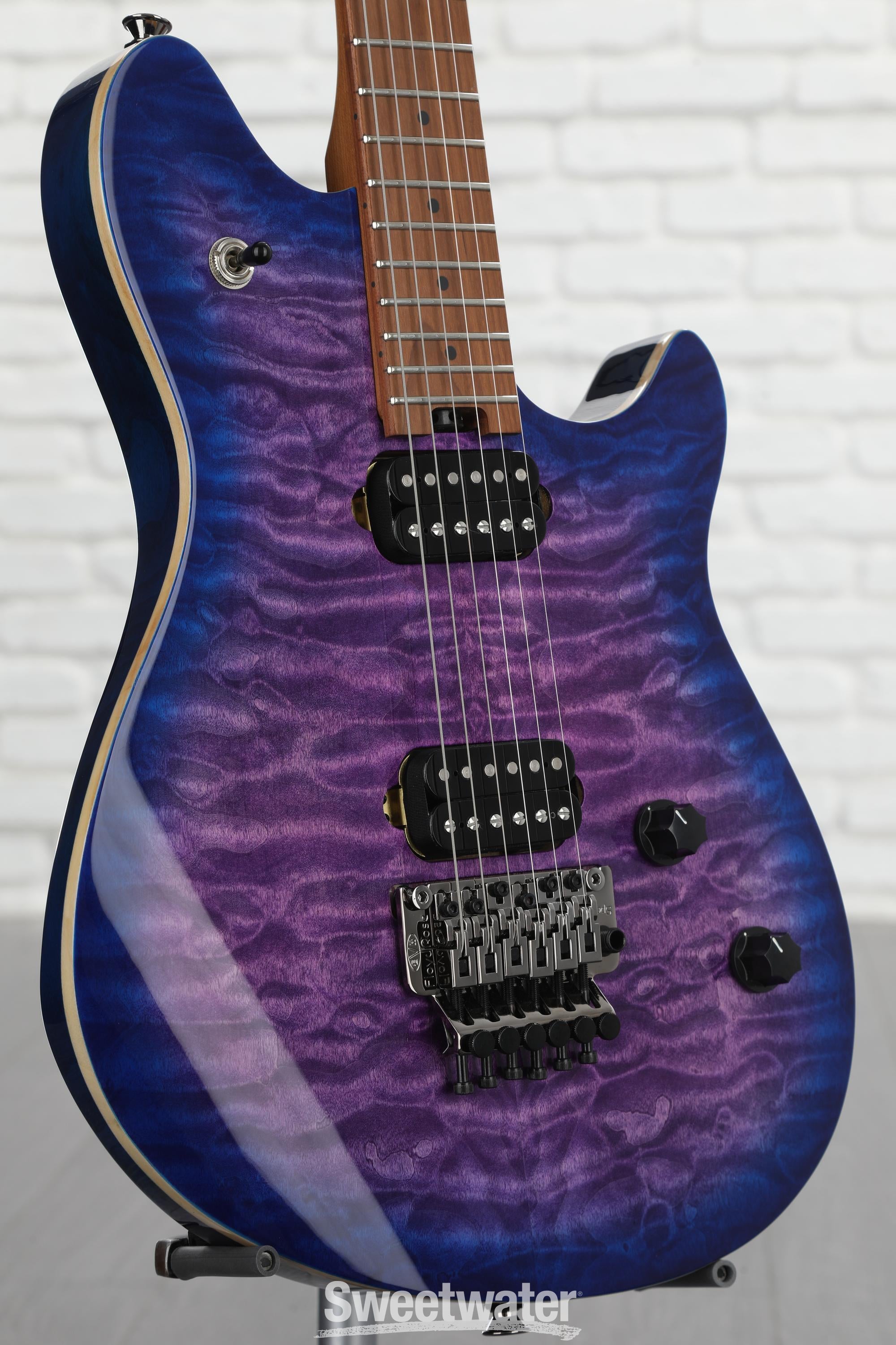 EVH Wolfgang Standard QM Electric Guitar - Northern Lights