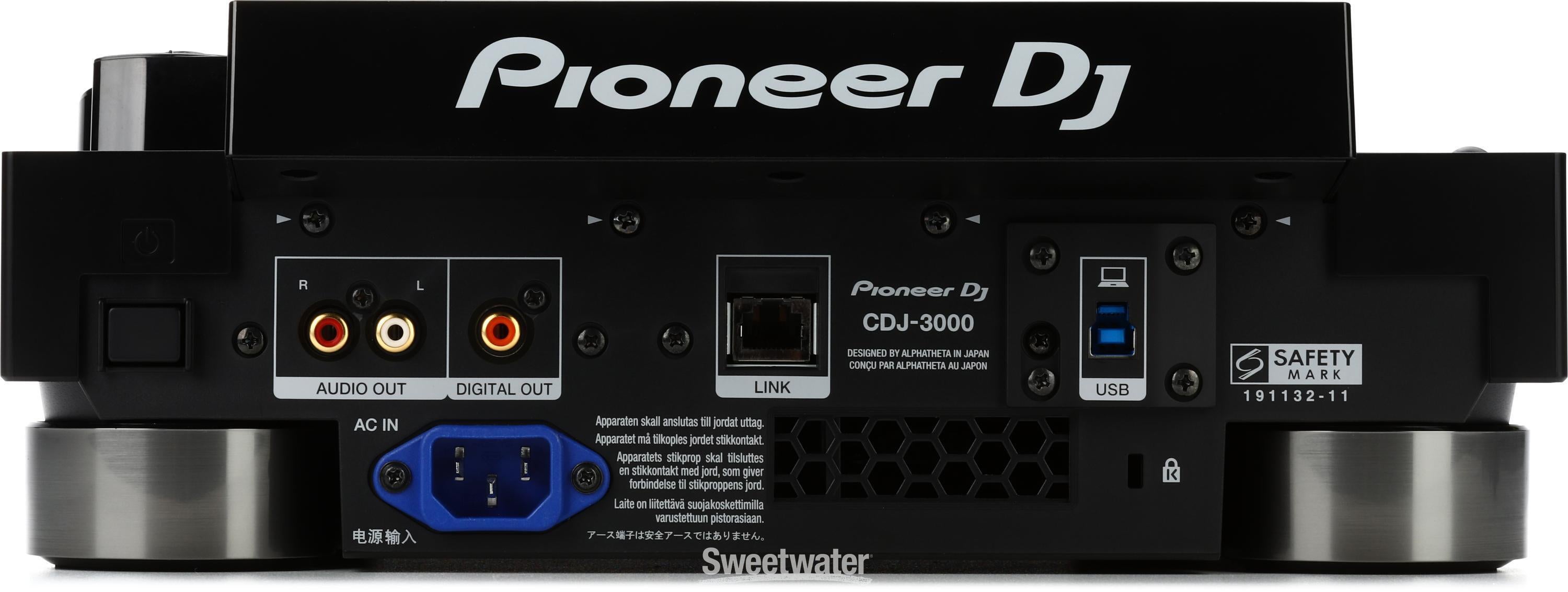 Pioneer DJ CDJ-3000 Professional DJ Media Player | Sweetwater