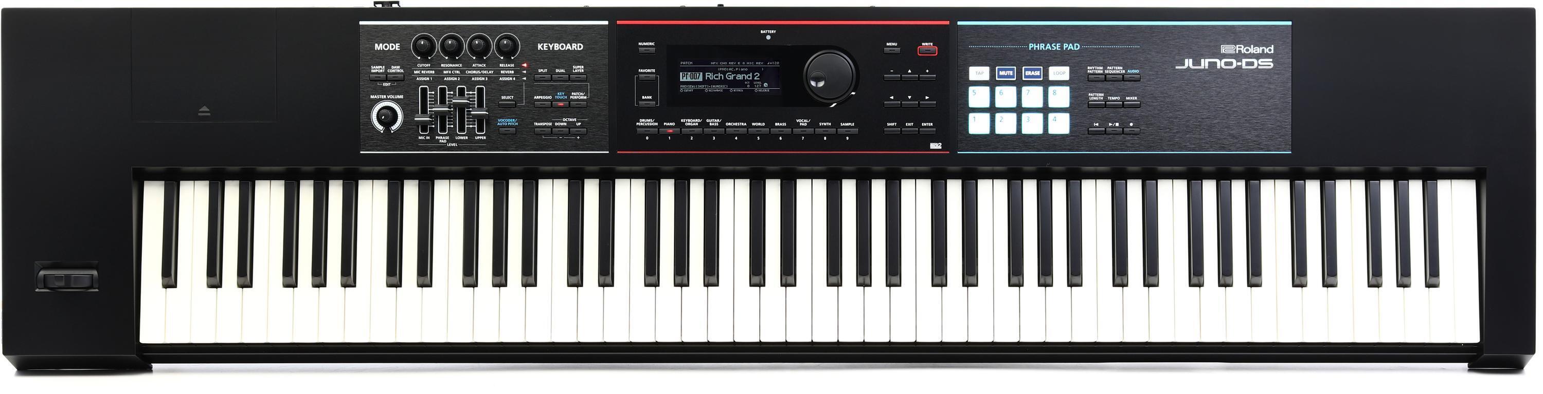 Roland JUNO-DS76 76-key Synthesizer | Sweetwater