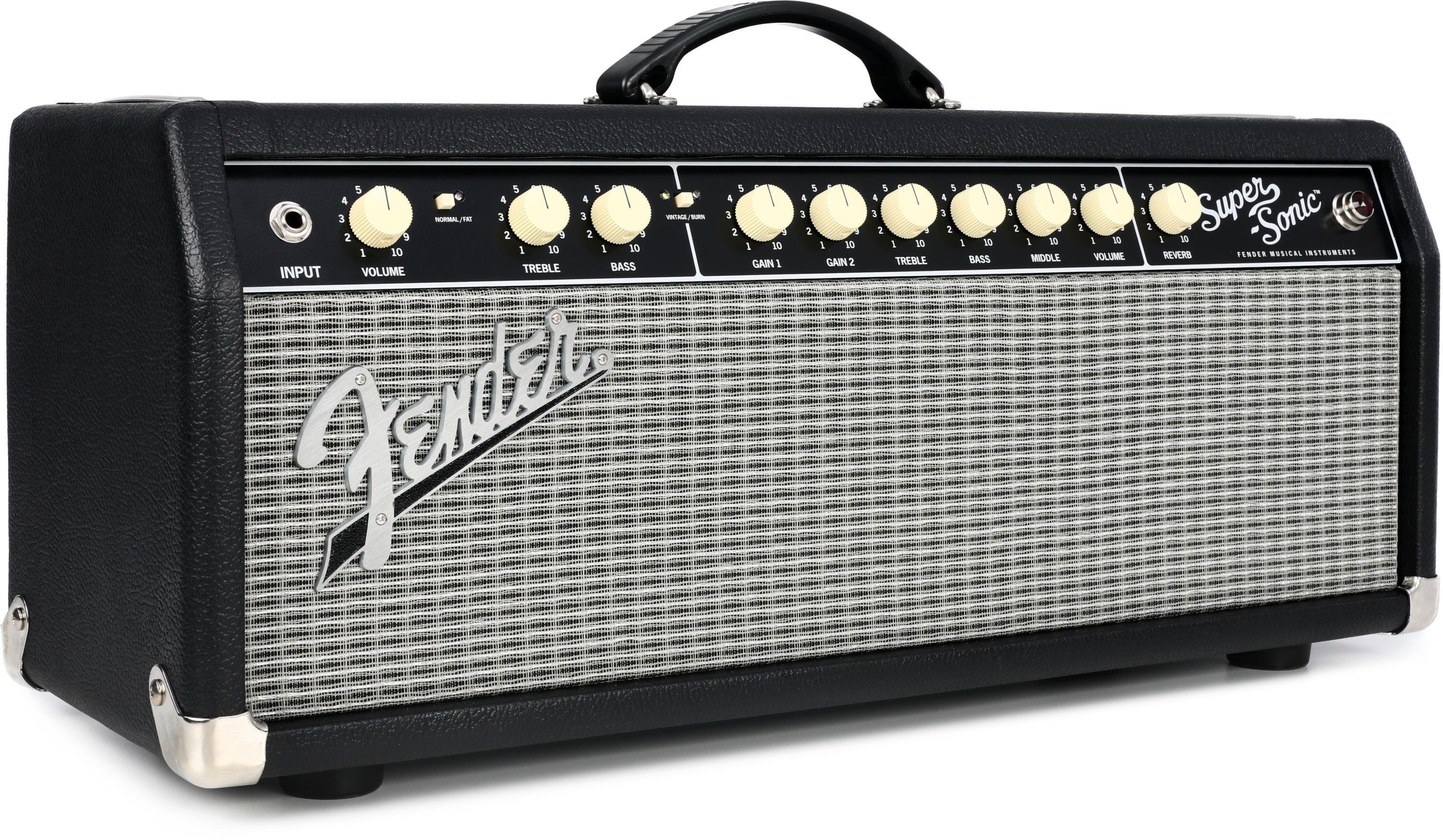 Fender Super-Sonic 22 - 22-watt Tube Head - Black