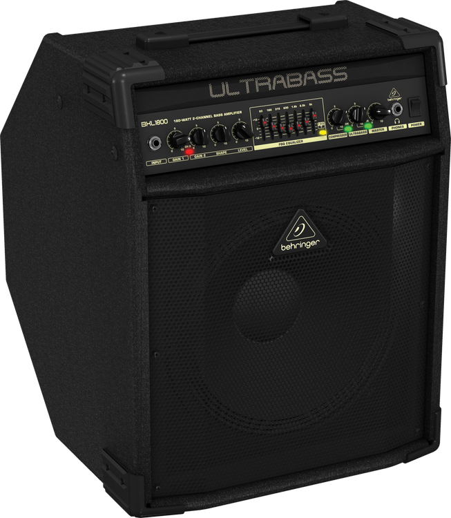 Behringer BXL1800 180-Watt 2-Channel Bass Combo | Sweetwater