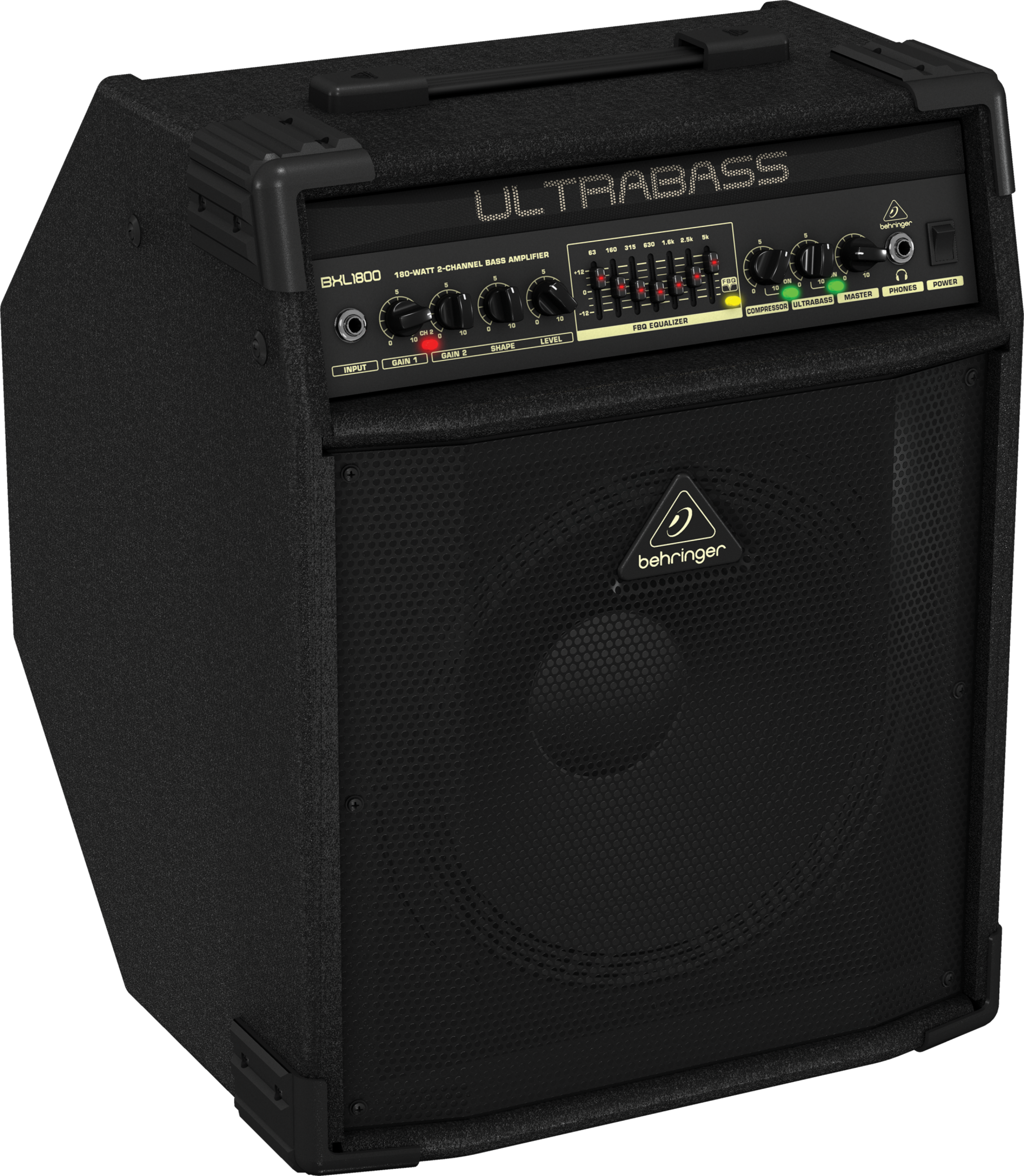 Behringer BXL1800 180-Watt 2-Channel Bass Combo | Sweetwater Behringer BXL1800 180-Watt 2-Channel Bass Combo | Sweetwater
