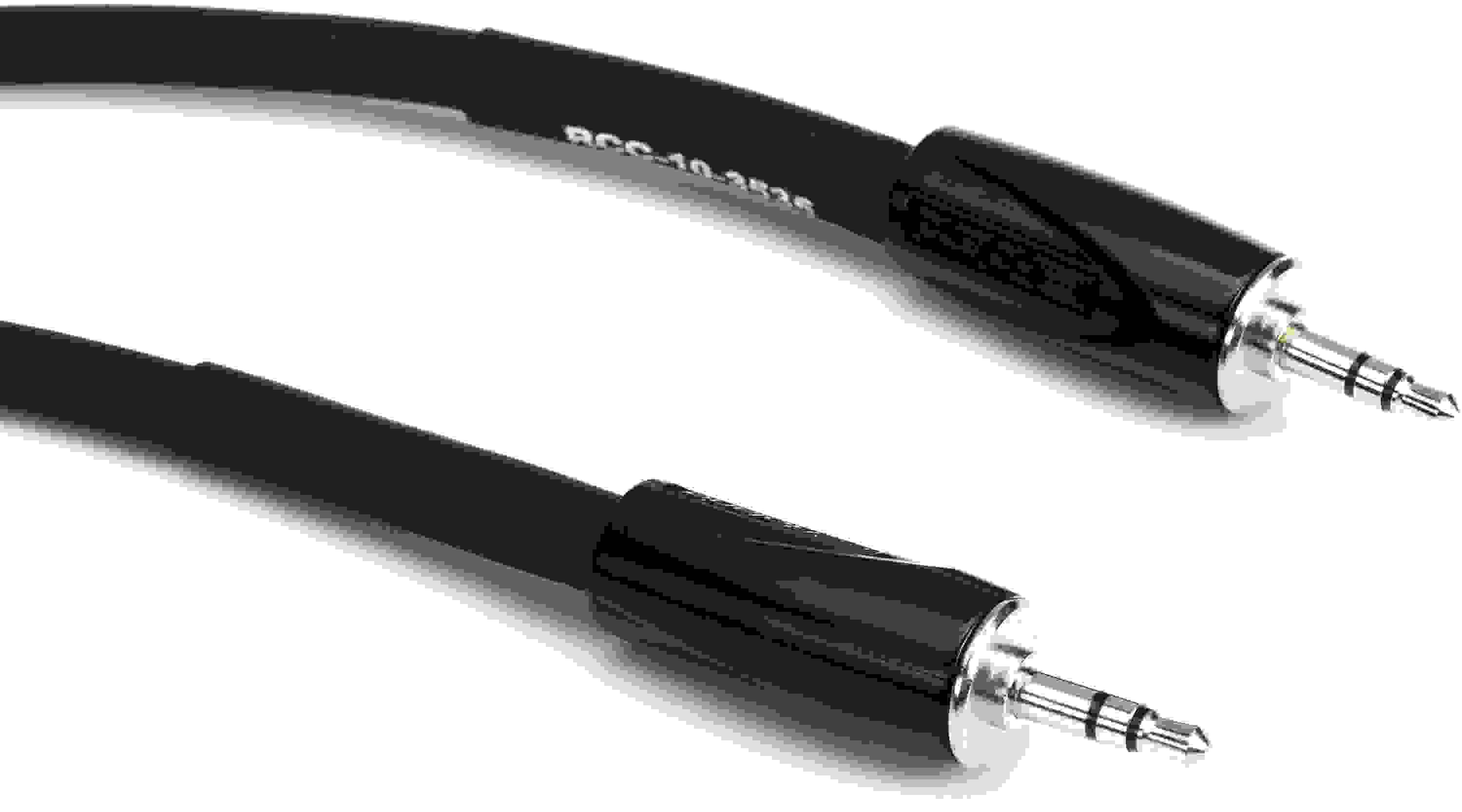 Roland RCC-10-3535 Black Series 3.5mm TRS to 3.5mm TRS Interconnect Cable - 10 foot