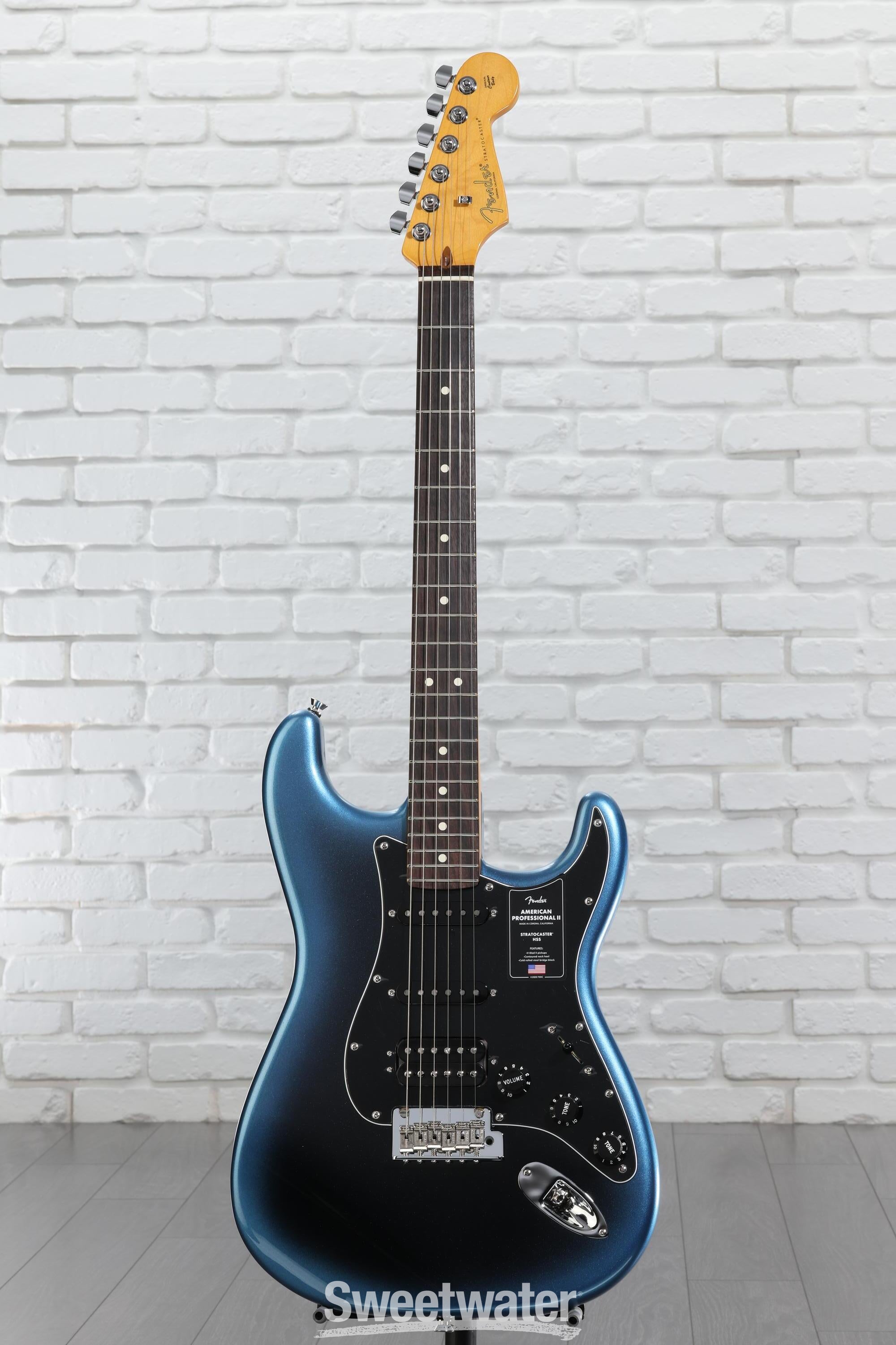 Fender American Professional II Stratocaster HSS Dark Night with