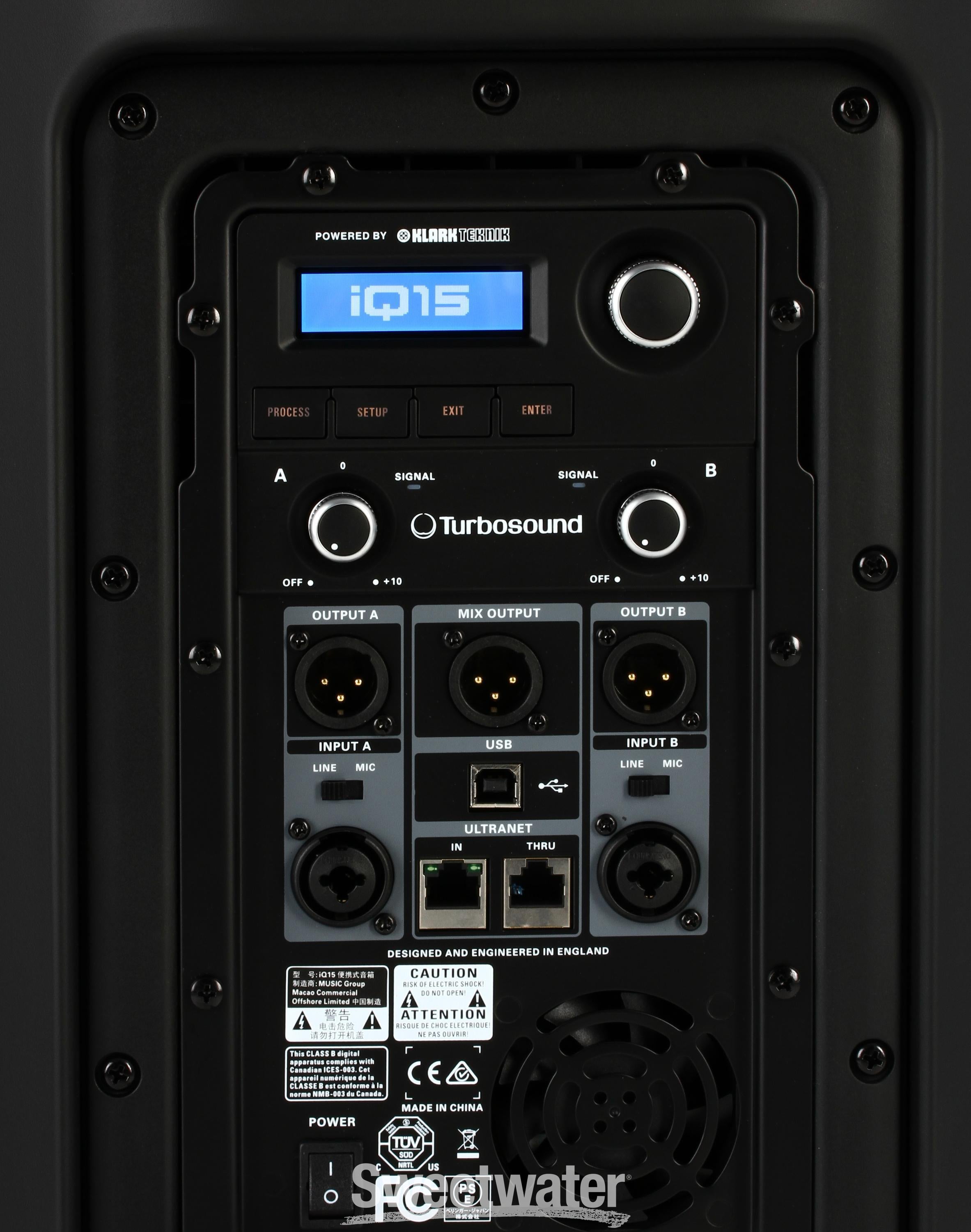 Turbosound hot sale iq15 price