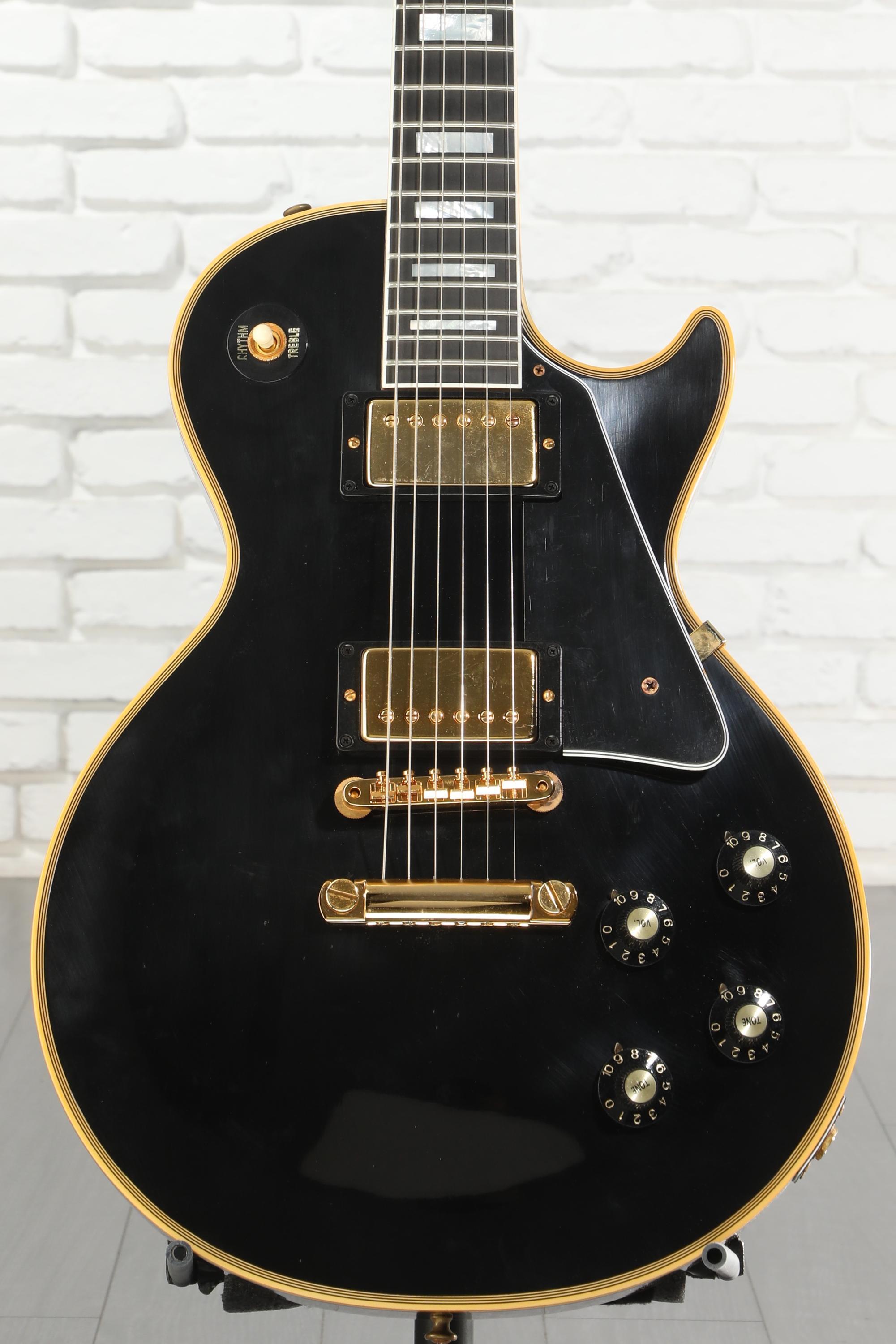 Gibson Custom 1968 Les Paul Custom Reissue Electric Guitar - Ebony
