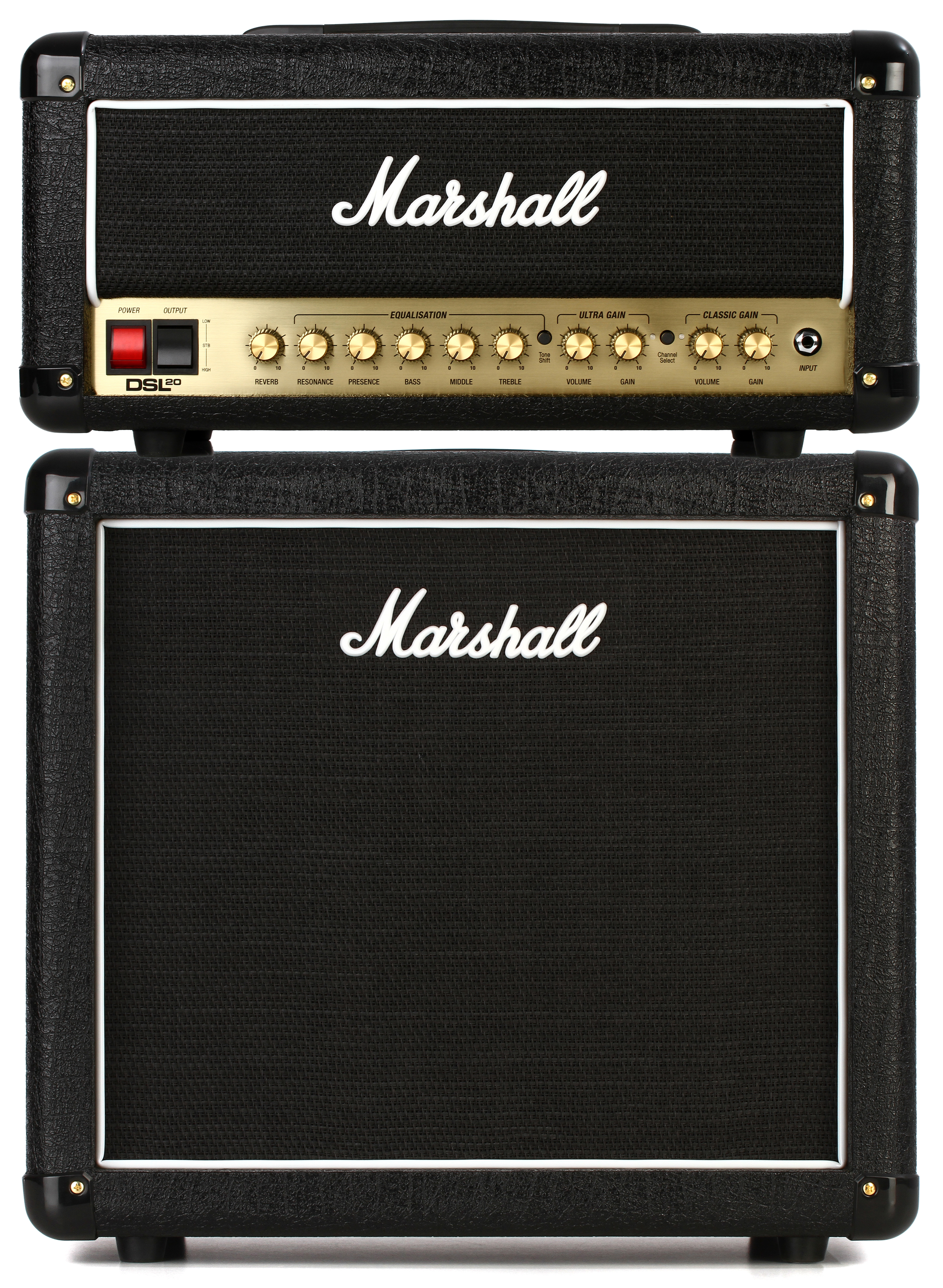 【road runner 】美品　Marshall DSL 20 H Marshall DSL20HR 20-watt Amplifier Head and MX212AR 160-watt