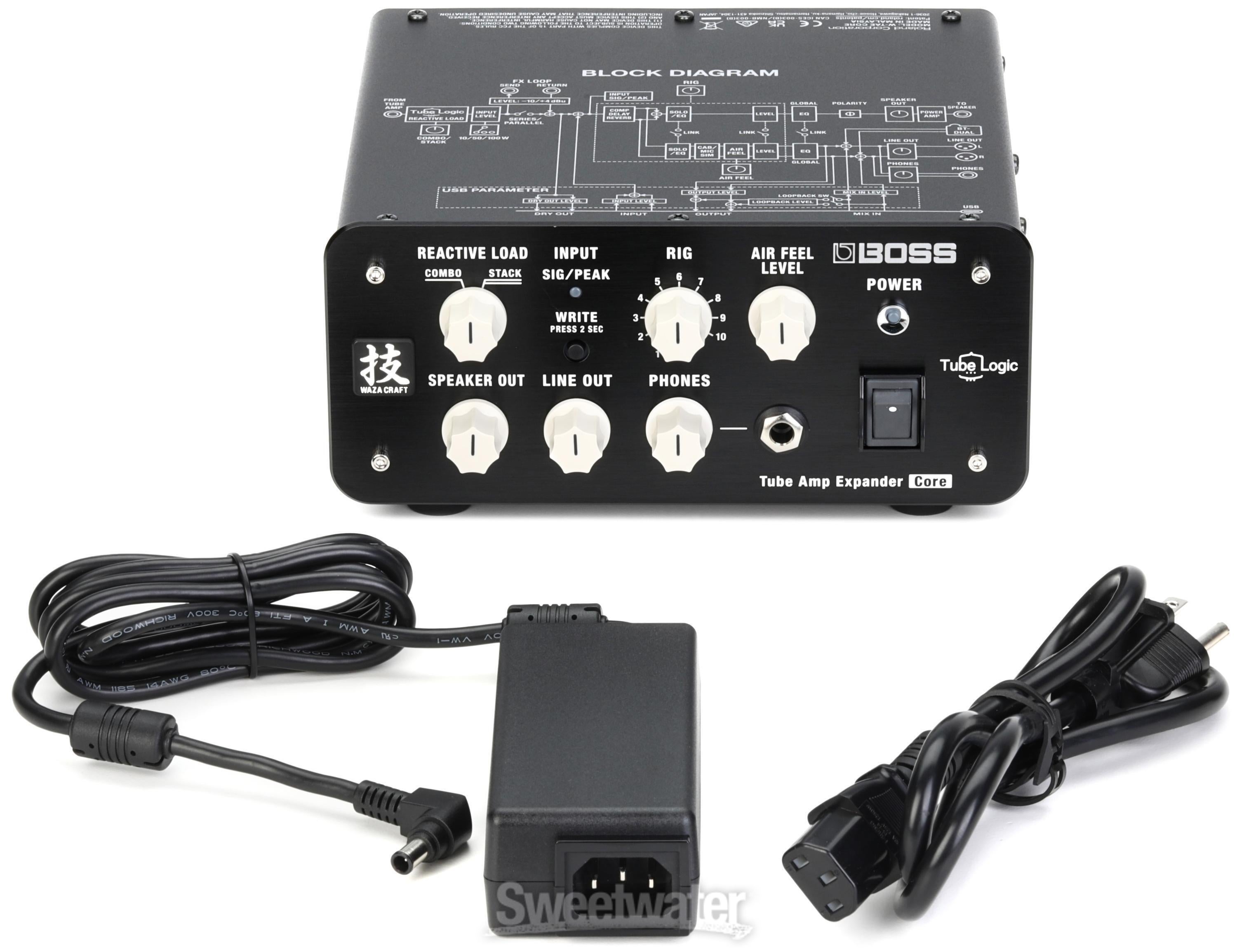 Boss Waza Tube Amp Expander Core | Sweetwater Boss Waza Tube Amp Expander Core | Sweetwater