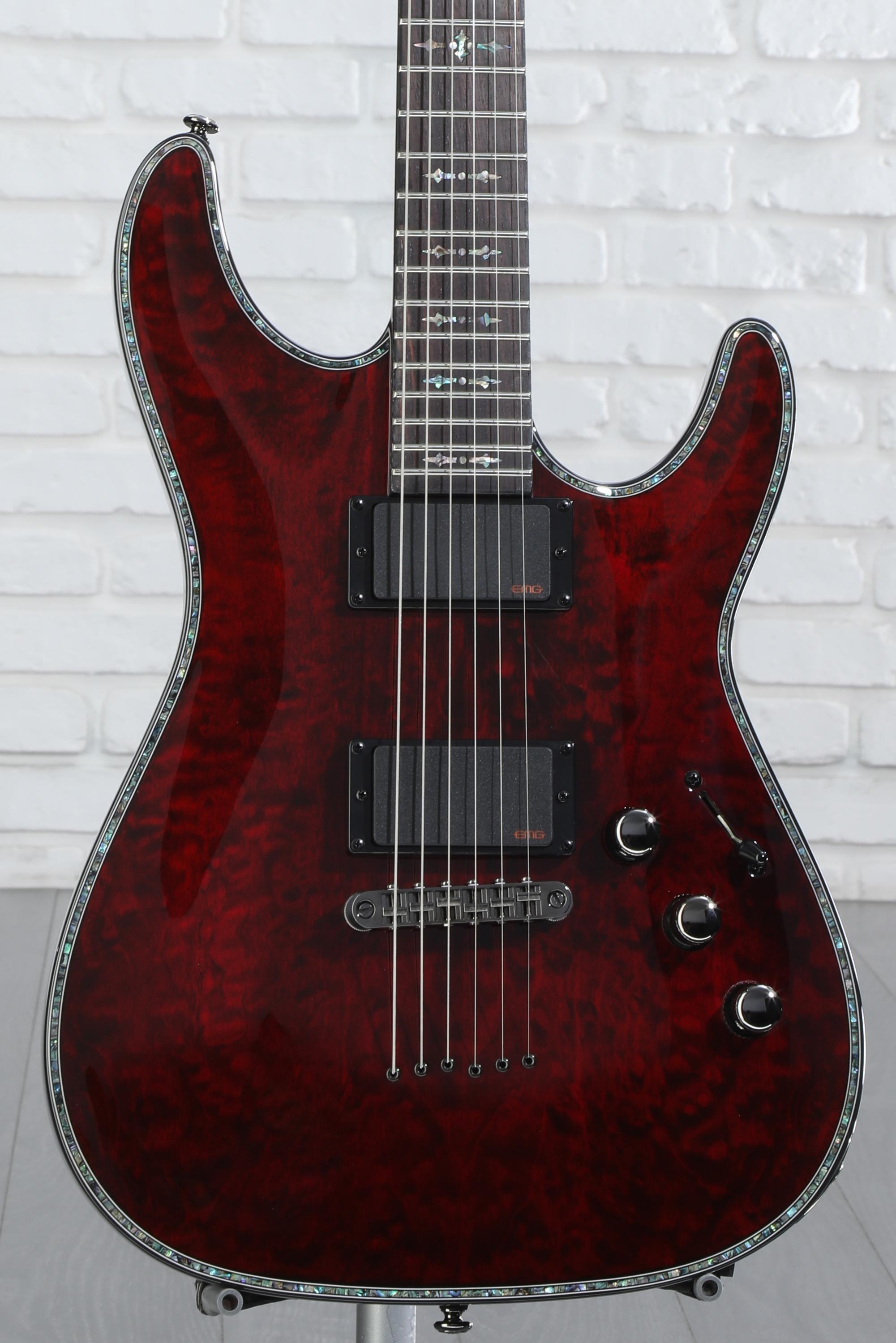 Schecter Hellraiser C-1 Electric Guitar - Black Cherry | Sweetwater