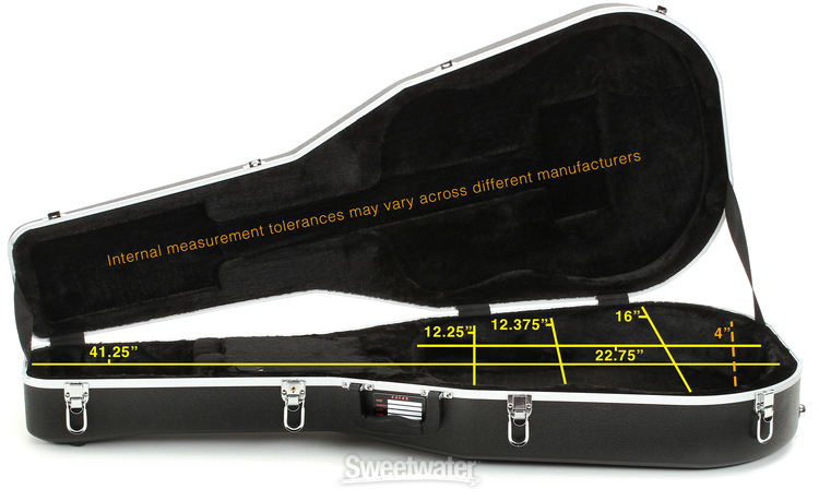 Gator Deluxe ABS Molded Case - Acoustic Dreadnought Guitar