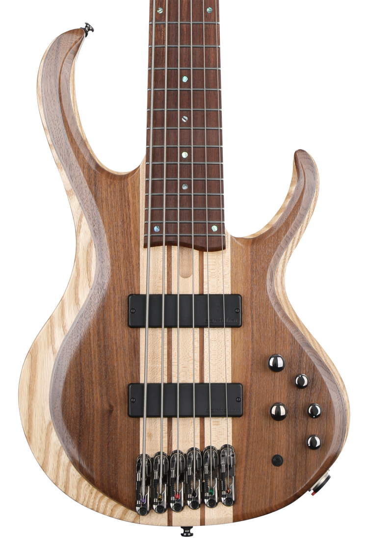 Ibanez Standard BTB746 Bass Guitar - Natural Low Gloss | Sweetwater