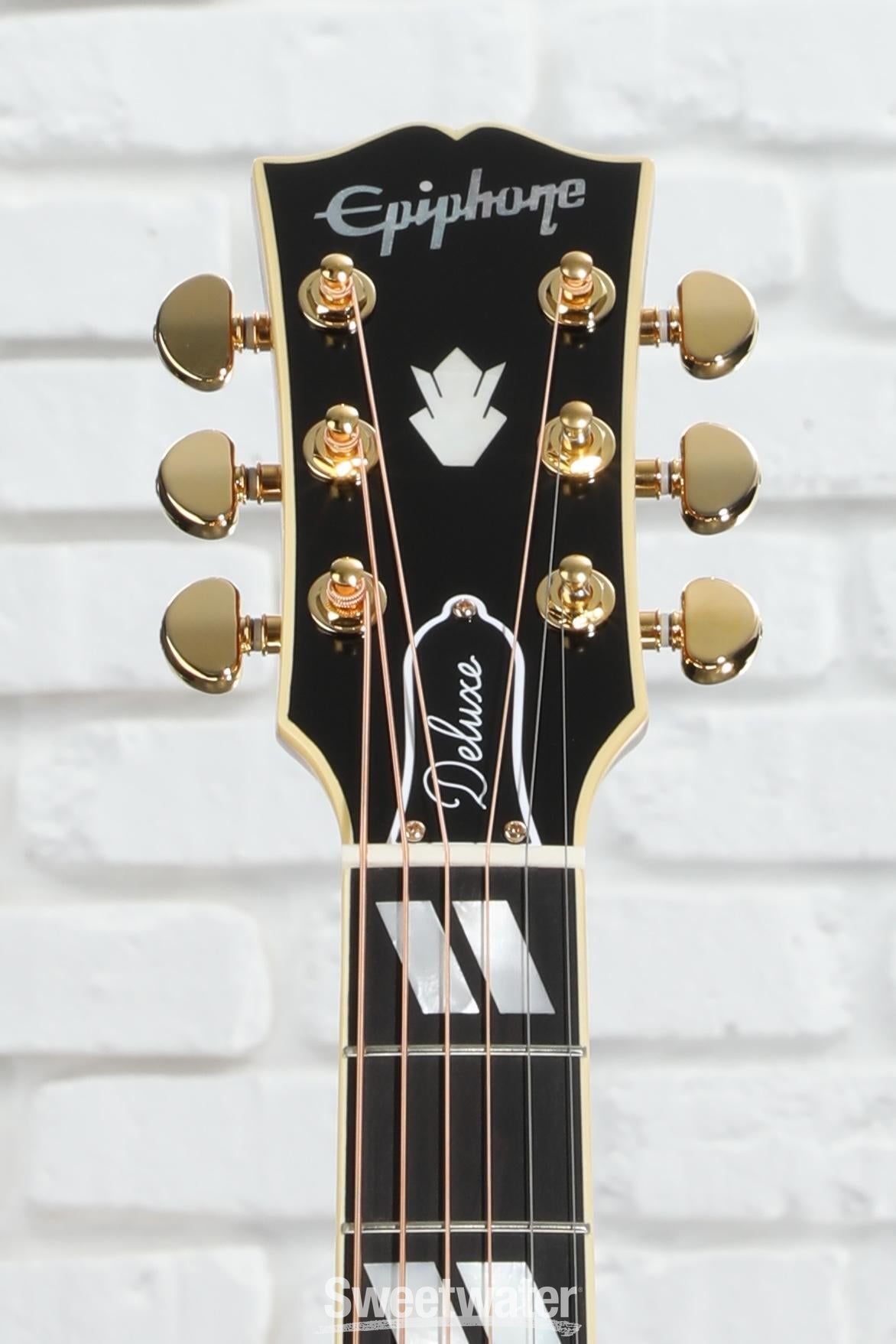 Epiphone Hummingbird Deluxe EC Acoustic-electric Guitar - Natural