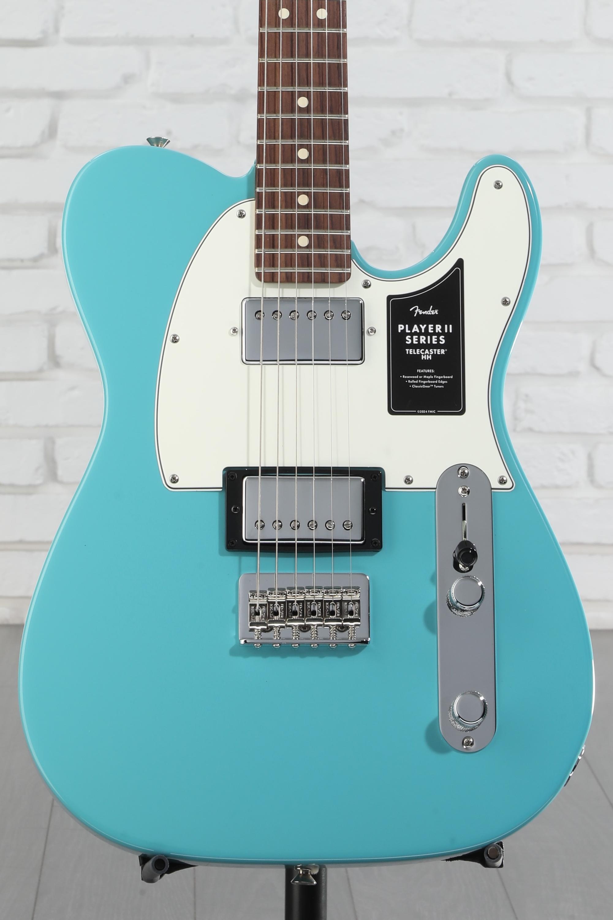 Fender Player II Telecaster HH Electric Guitar - Aquatone