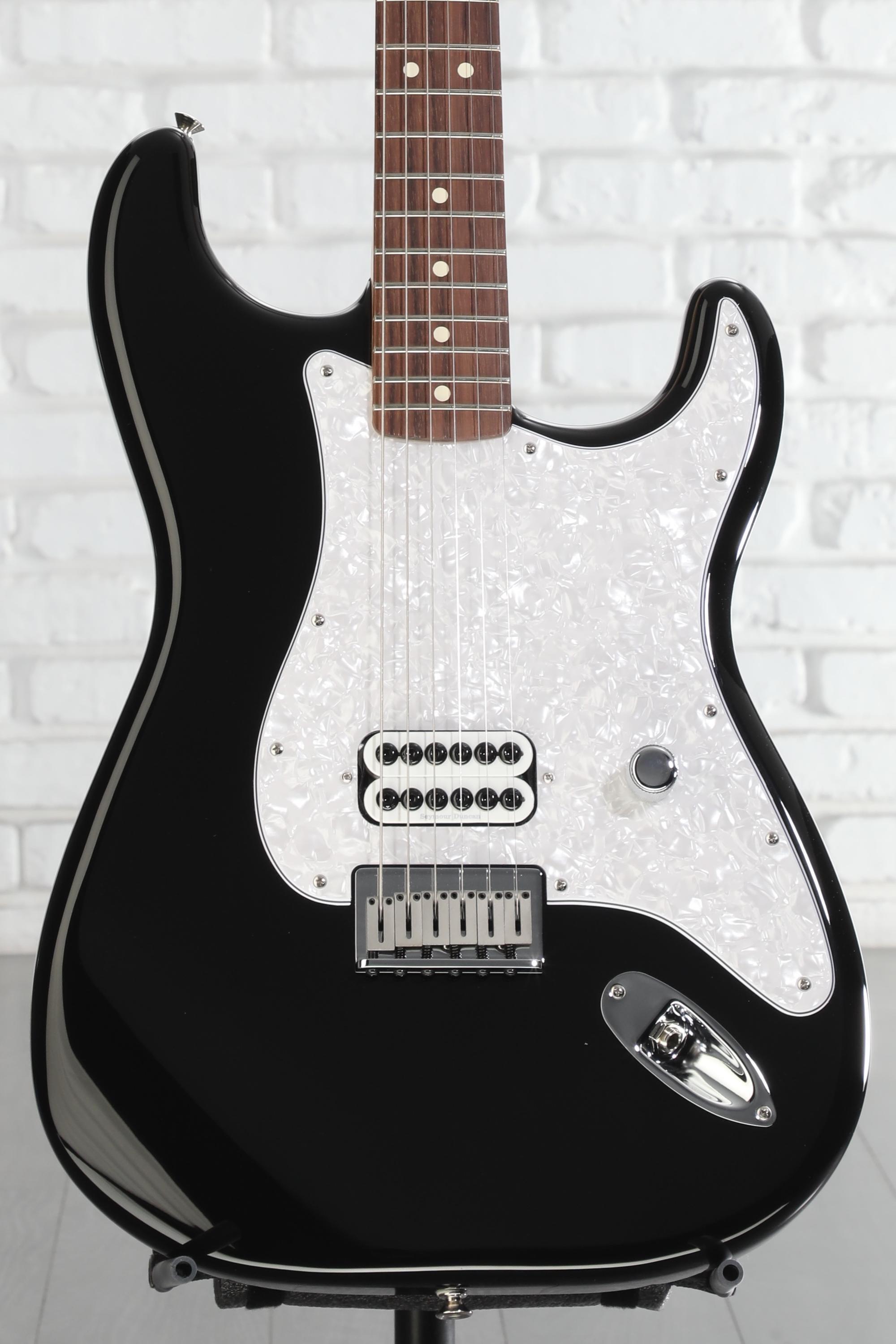 Fender Tom DeLonge Stratocaster Electric Guitar - Black | Sweetwater