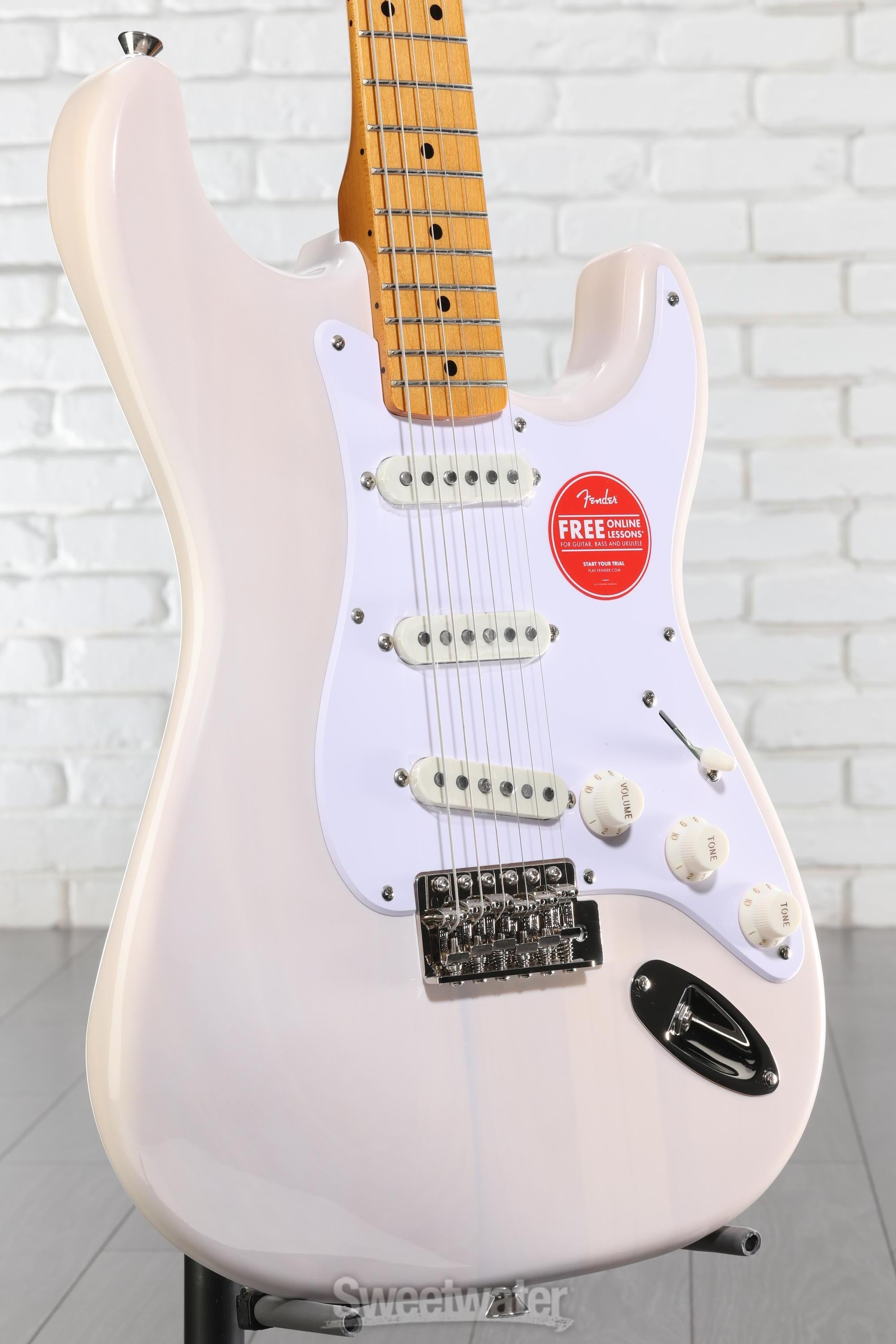 Squier Classic Vibe '50s Stratocaster - White Blonde | Sweetwater