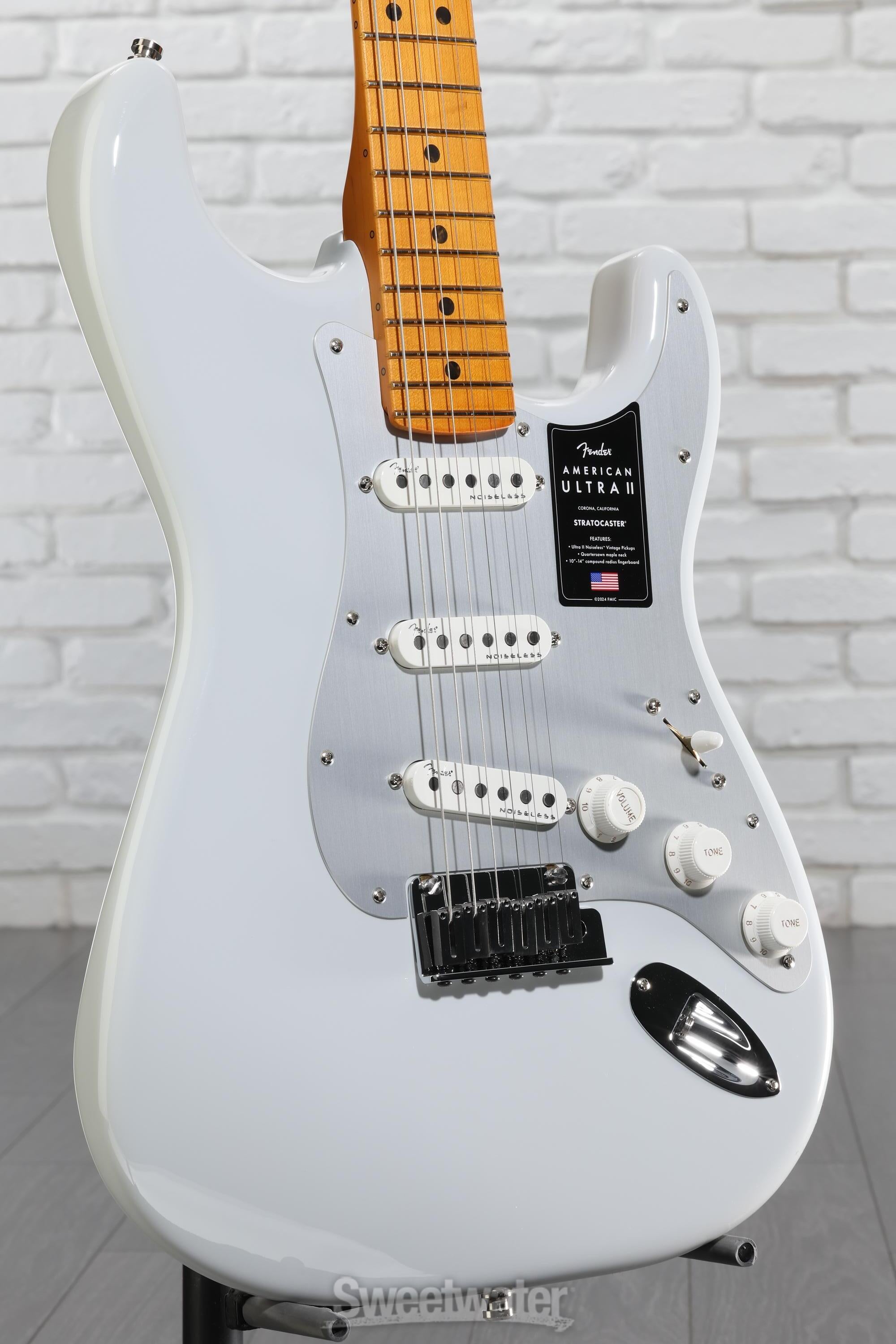 Fender American Ultra II Stratocaster Electric Guitar - Avalanche