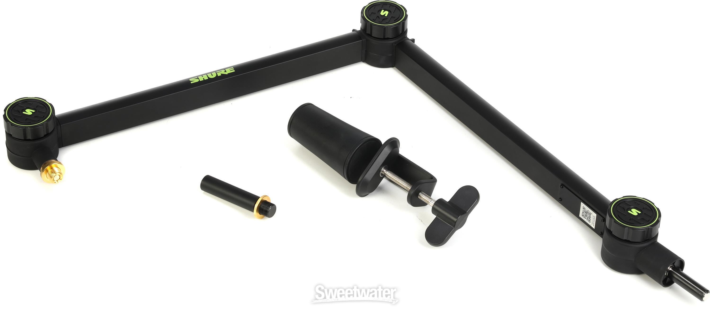 Shure by Gator SH-BROADCAST1 Deluxe Articulating Desktop Mic Boom